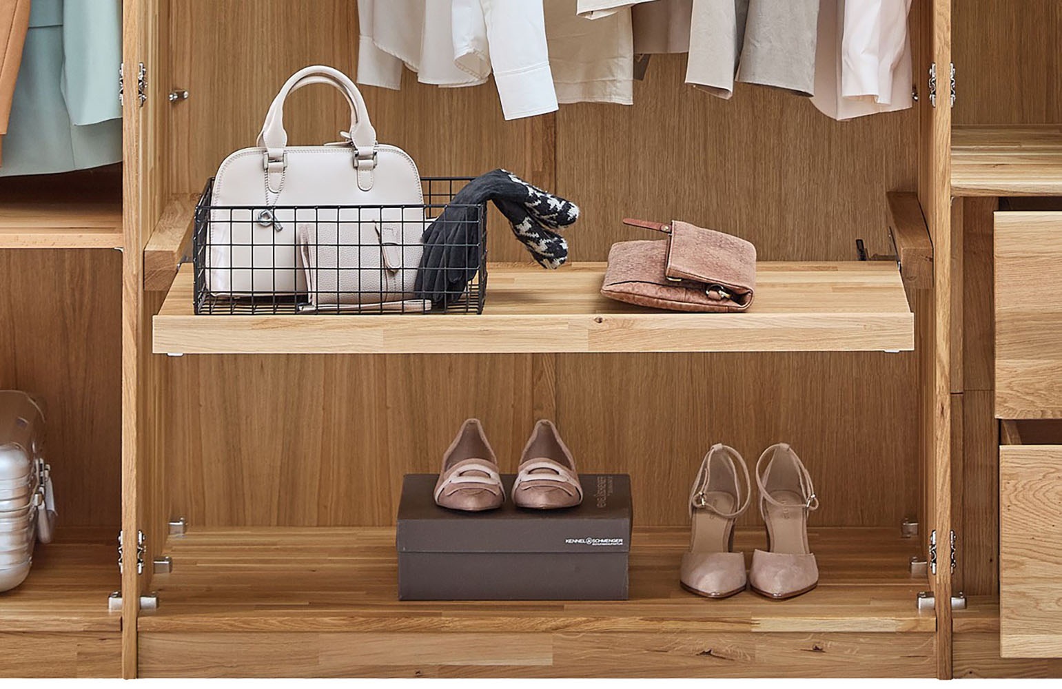 Home affaire Tablette de rangement »Ambroise« ausziehbar