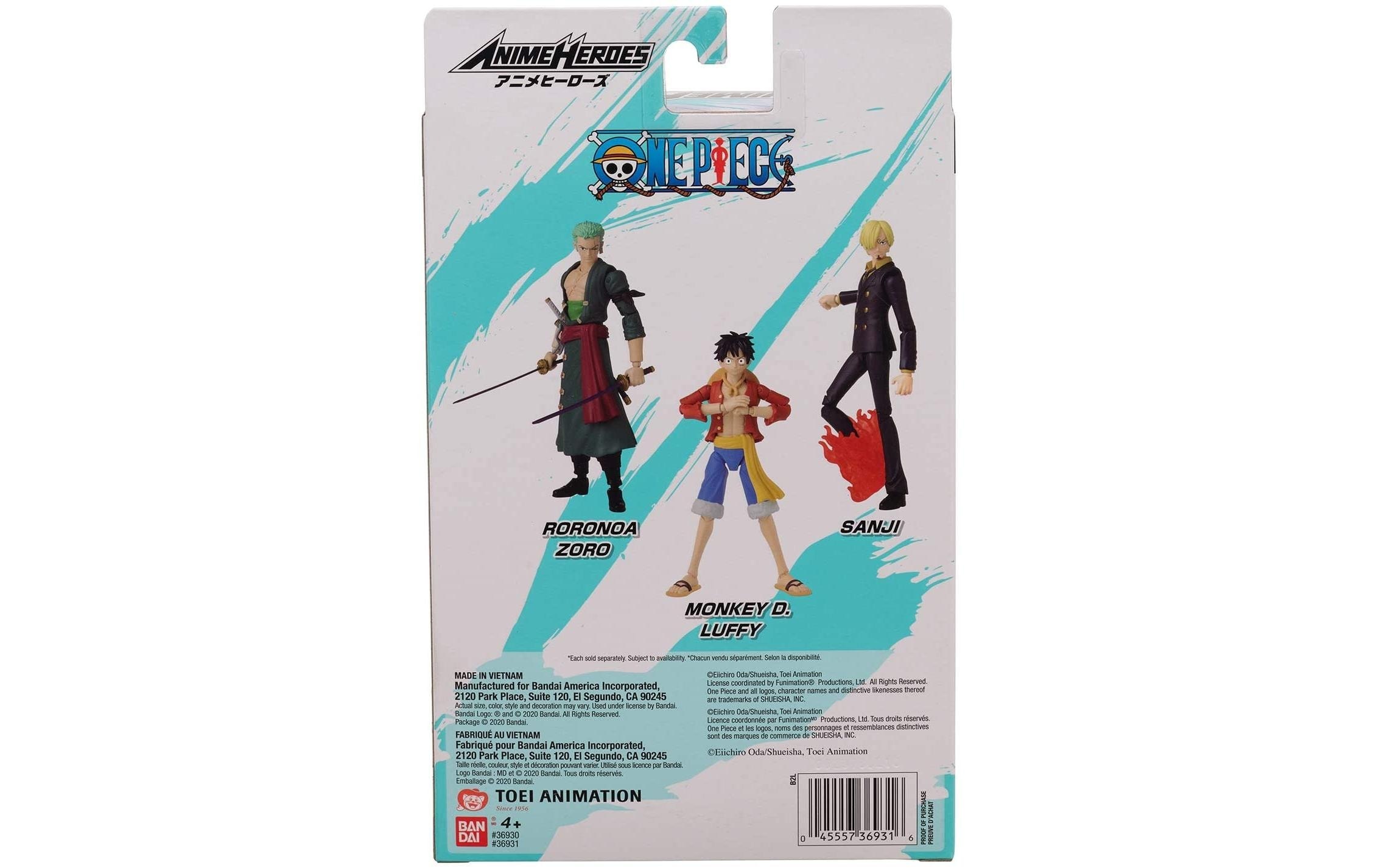 Bandai Spielfigur »Anime Heroes: One Piece – Monkey D. Luffy«