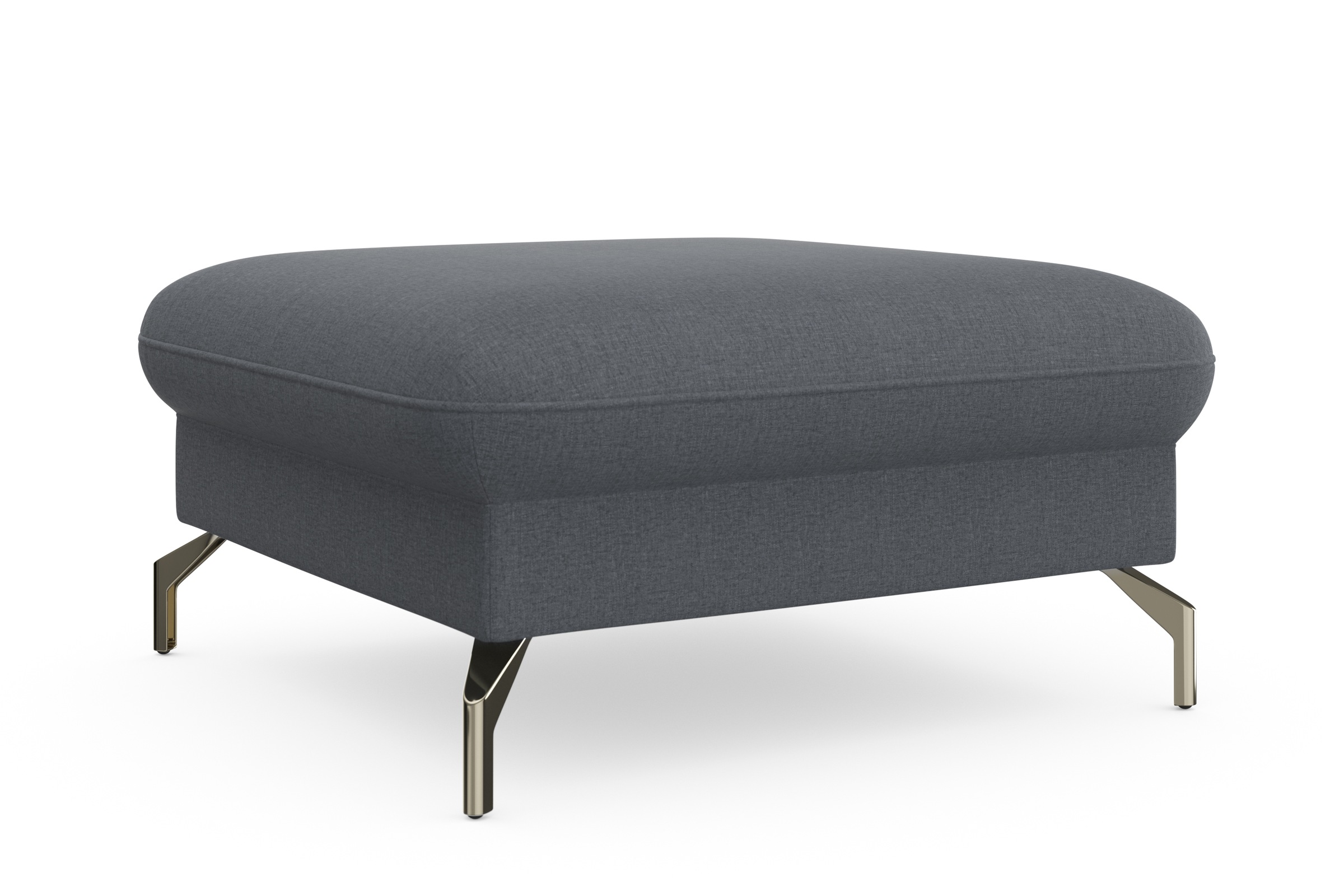 Image of sit&more Hocker »Fashion«, inklusive Federkern, mit satinierten Nickelfüssen bei Ackermann Versand Schweiz