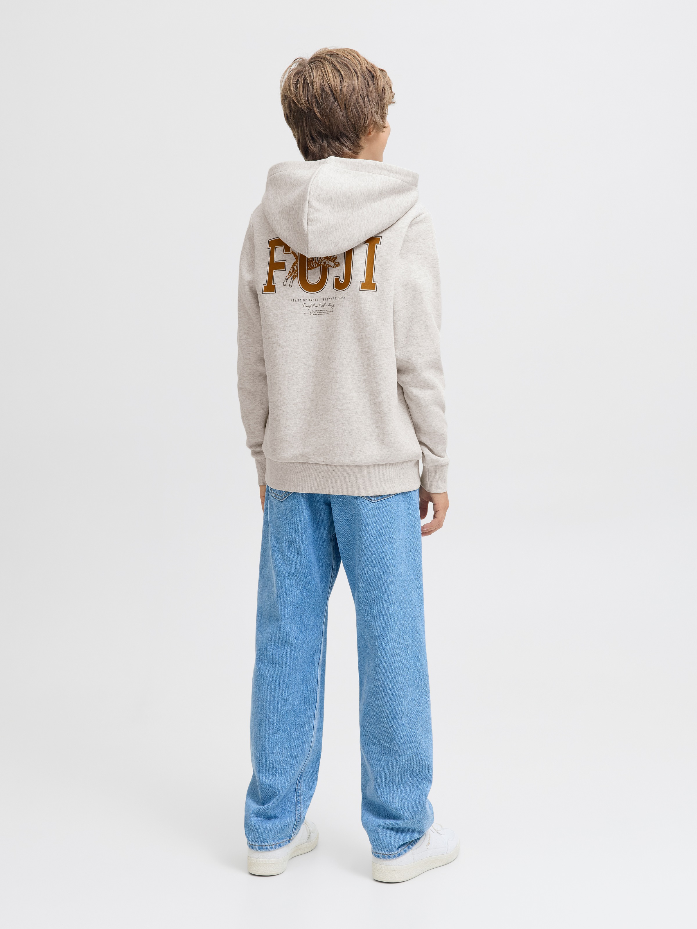 Jack & Jones Junior Sweat à capuche »JJKENJI SWEAT HOOD JNR«
