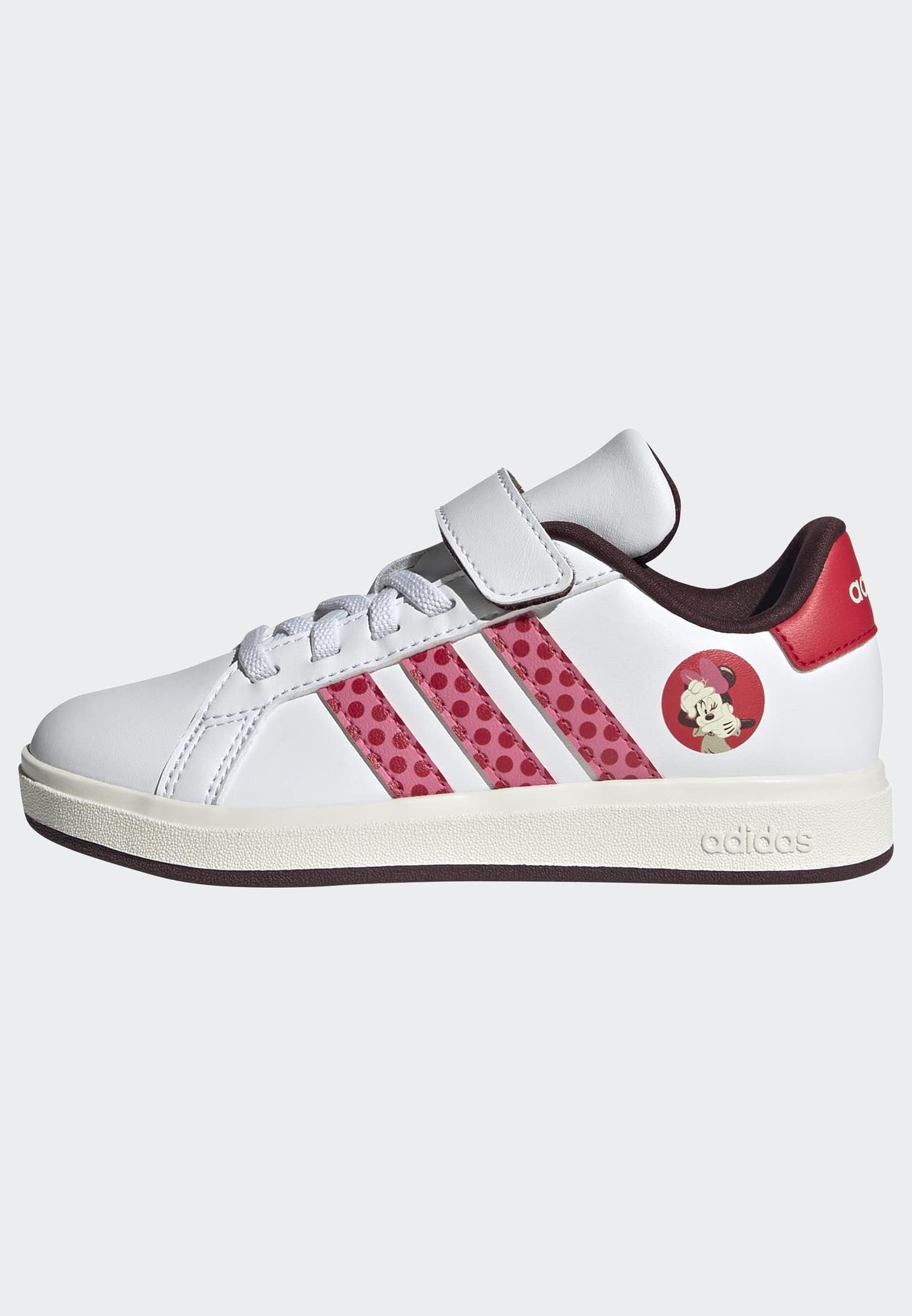 adidas Sportswear Sneaker »DISNEY MINNIE MAUS GRAND COURT 2.0 KIDS«  Design auf den Spuren des adidas Superstar