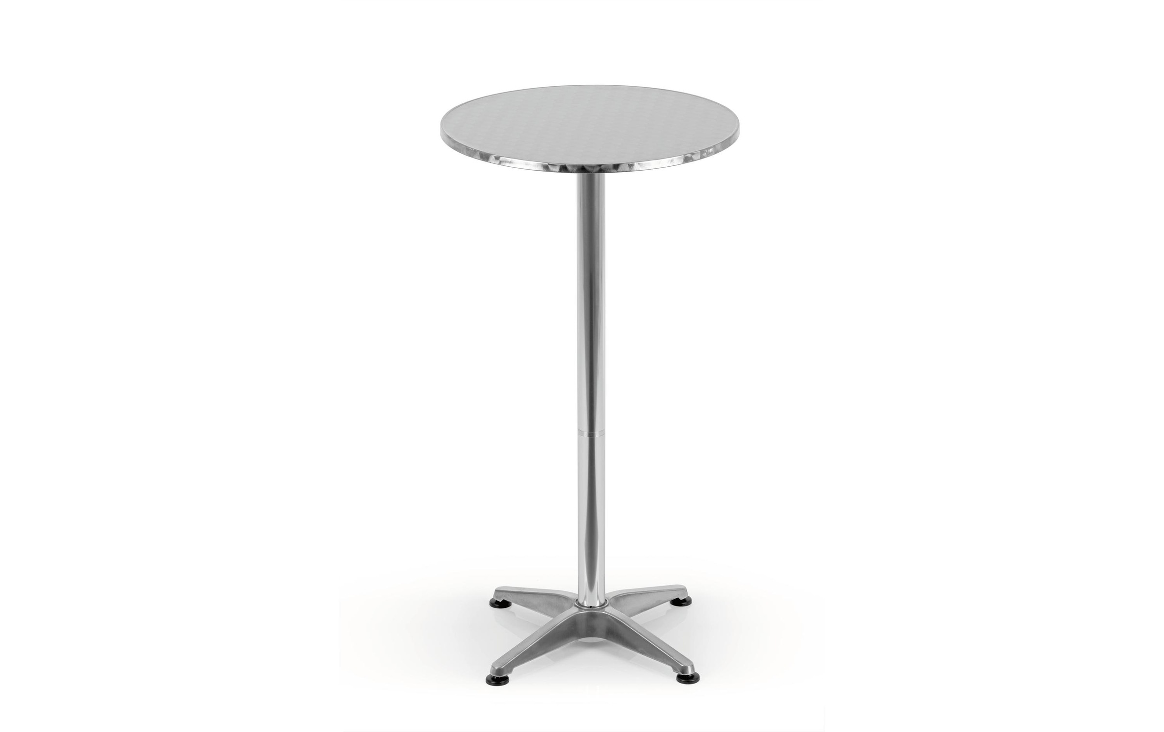 Image of MAXXMEE Bartisch "klappbar, 115 x 60 cm, Silber"