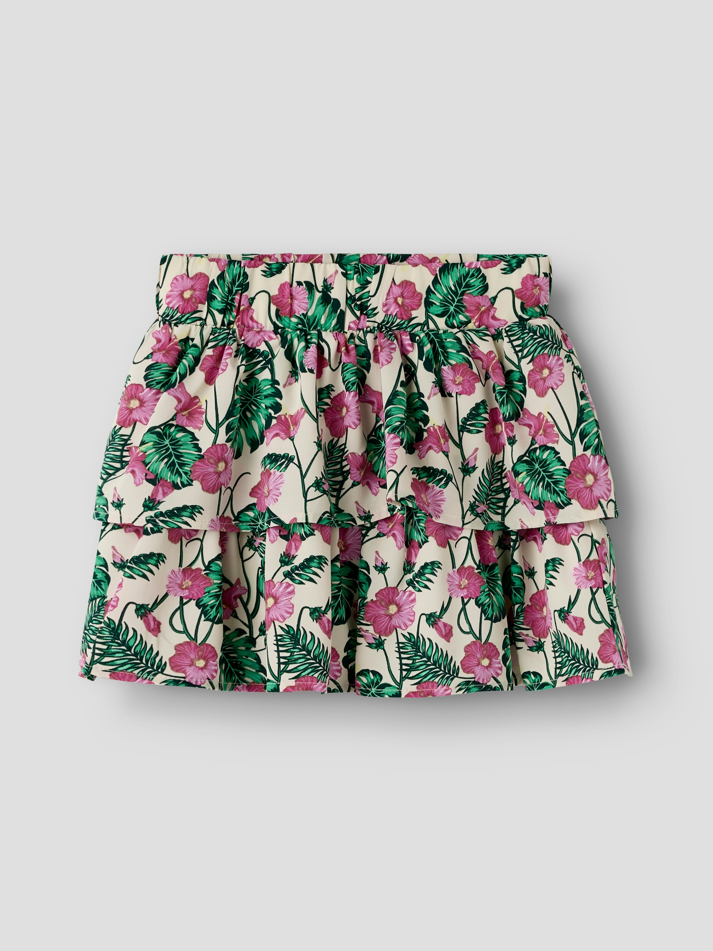 Name It Volantrock »NKFVINAYA SKIRT FFF NOOS« Kunstfaser, Stretch, Allover Druck