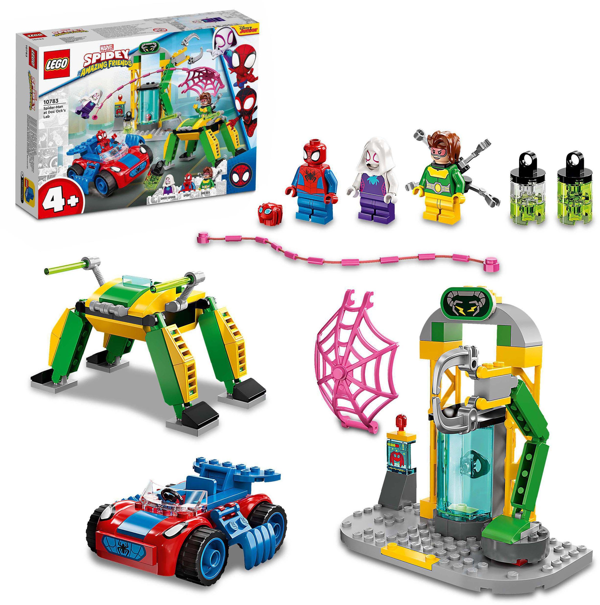 Image of LEGO® Konstruktionsspielsteine »Spider-Man in Doc Ocks Labor (10783), LEGO® Marvel«, (131 St.) bei Ackermann Versand Schweiz