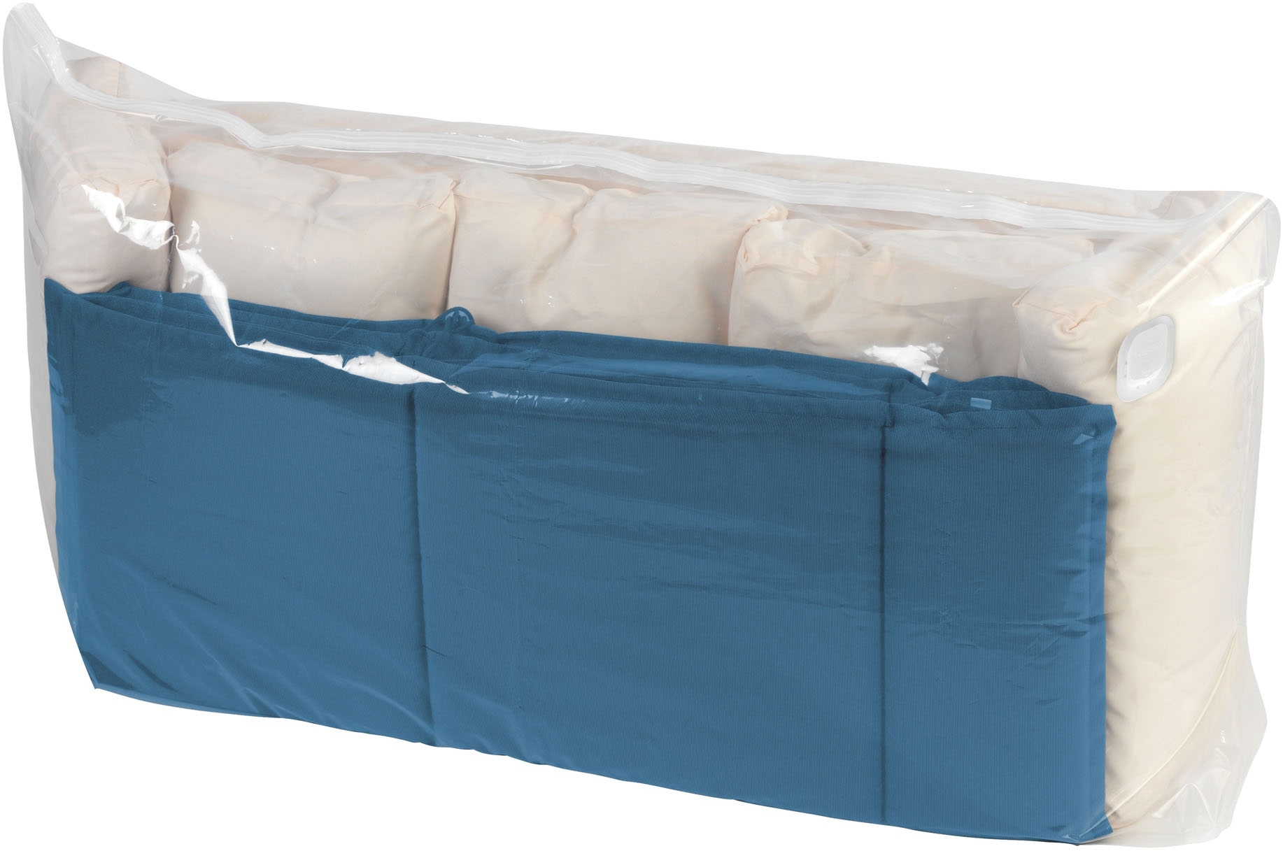WENKO Vakuumierbeutel »Vakuum Jumbo Cube XXL« extra grosser Vakuumbeutel für Kleidung, Gartenpolster & Bettdecken