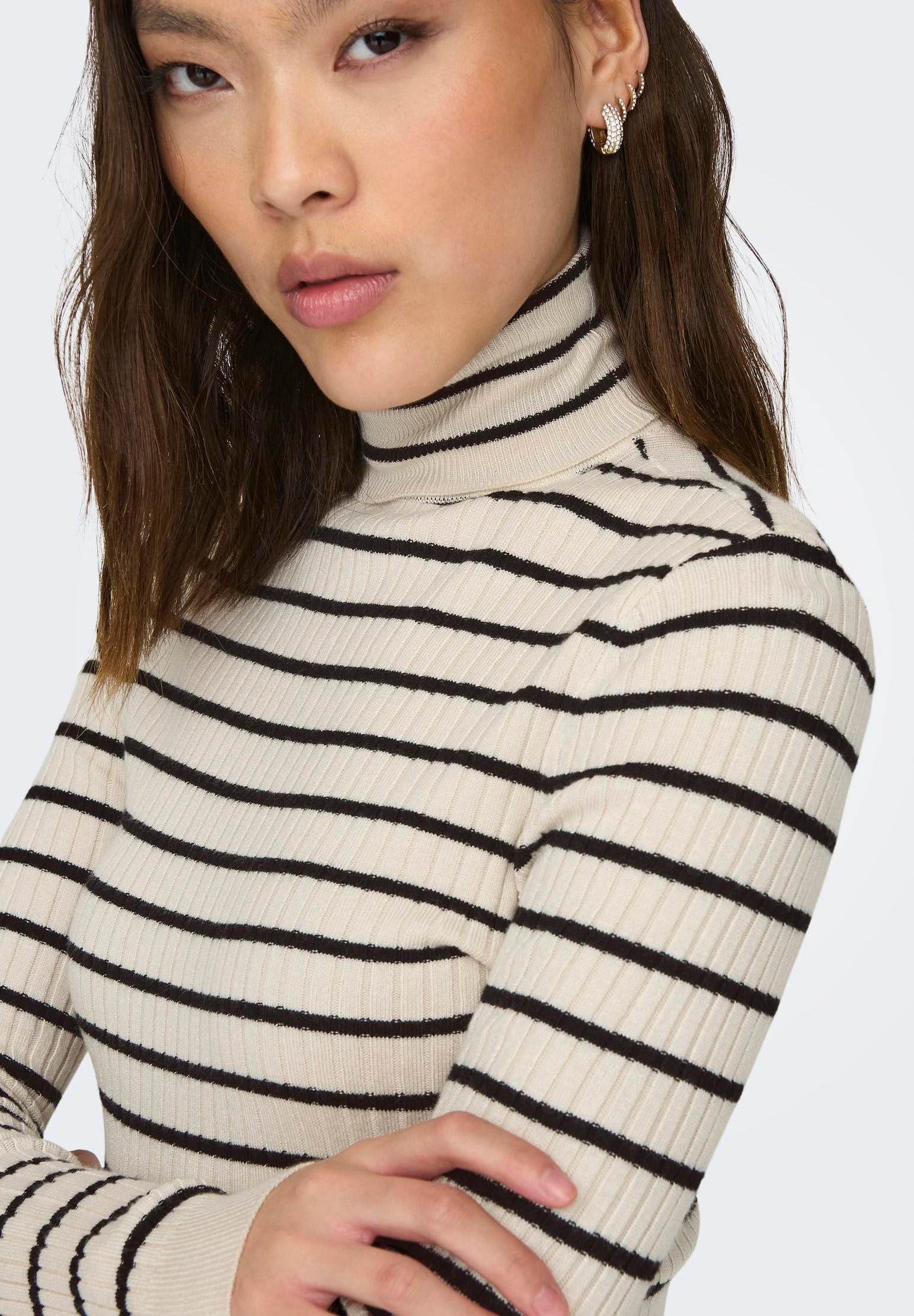 ONLY Rollkragenpullover »ONLKAROL L/S ROLLNECK PULLOVER KNT NOOS«