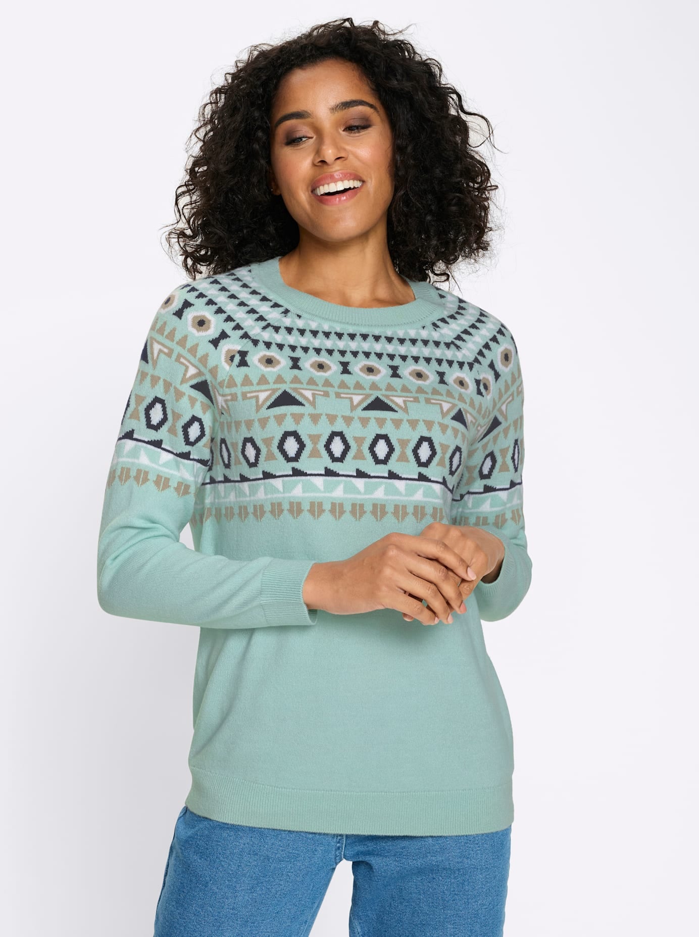 Image of Classic Basics Norwegerpullover "Pullover"