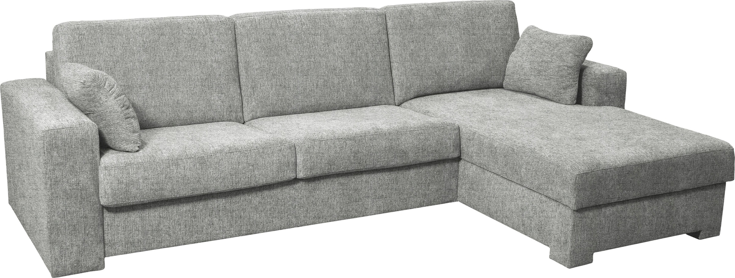 Home affaire Ecksofa Roma "L" Dauerschlaffunktion, mit Unterfederung, Matratzenhöhe 14cm, Liegemasse ca 163x198 cm, L-Form