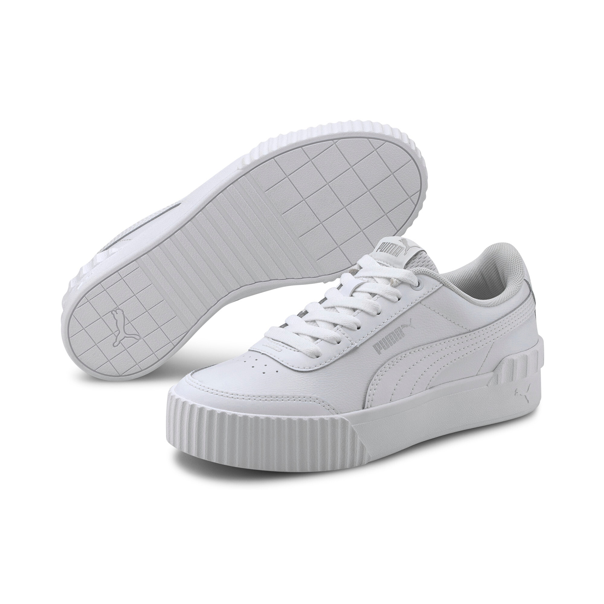 Image of PUMA Sneaker "CARINA LIFT TW" mit perforiertem Obermaterial, mit Gummilaufsohle, mit Schnürung