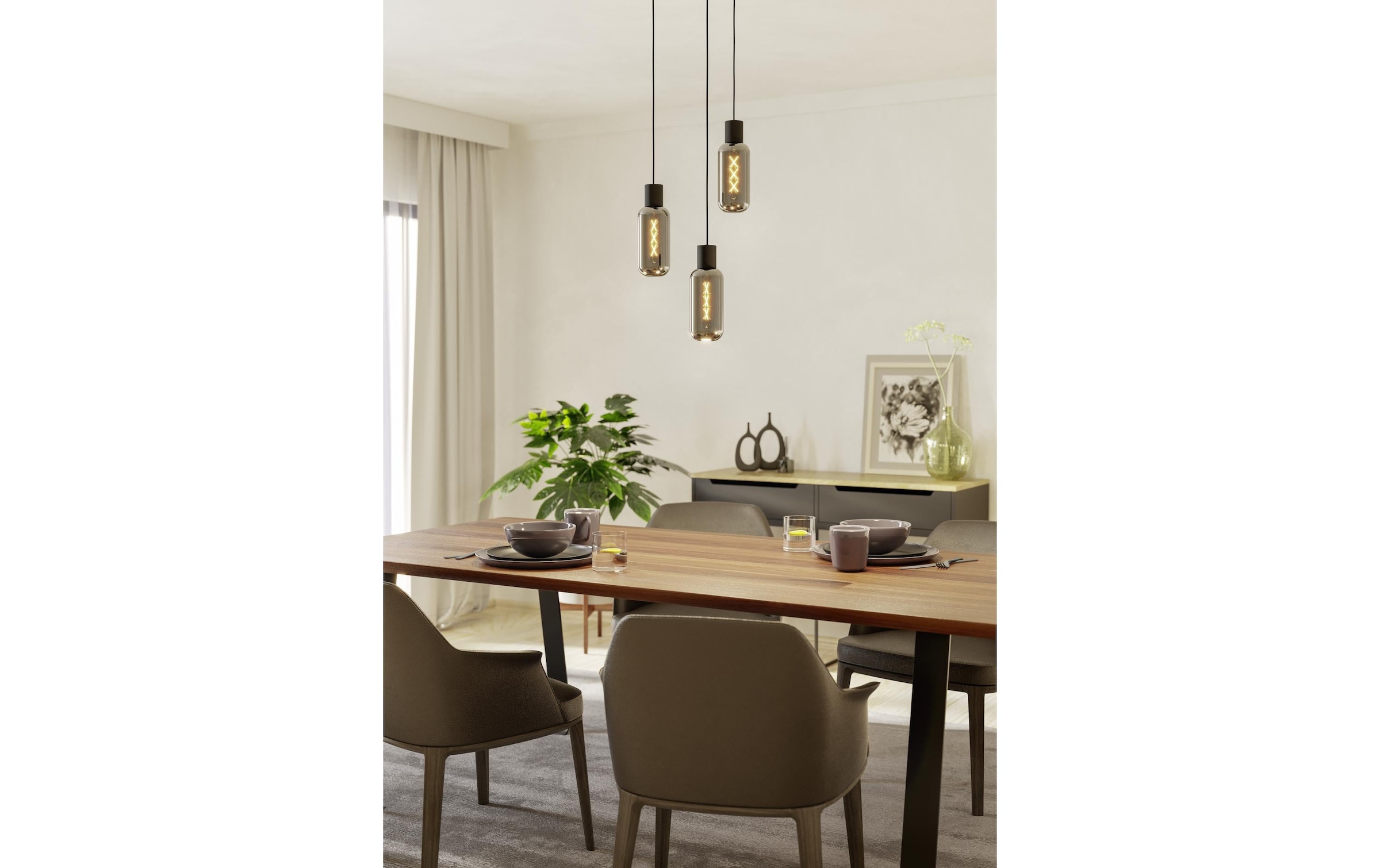 EGLO LED Pendelleuchte »MAIONE E27«