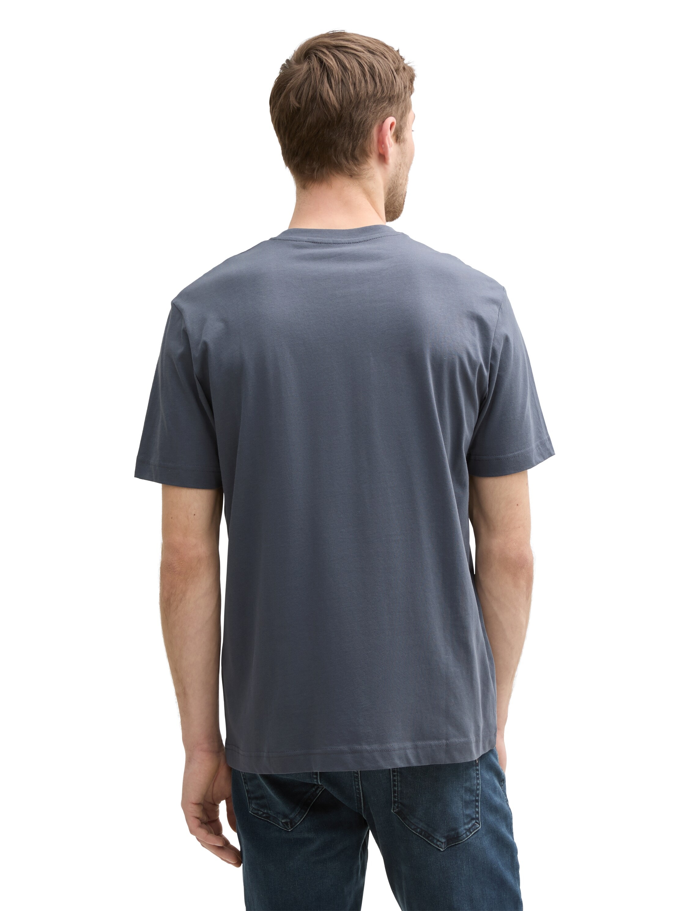 TOM TAILOR T-Shirt, mit grossem Logofrontprint