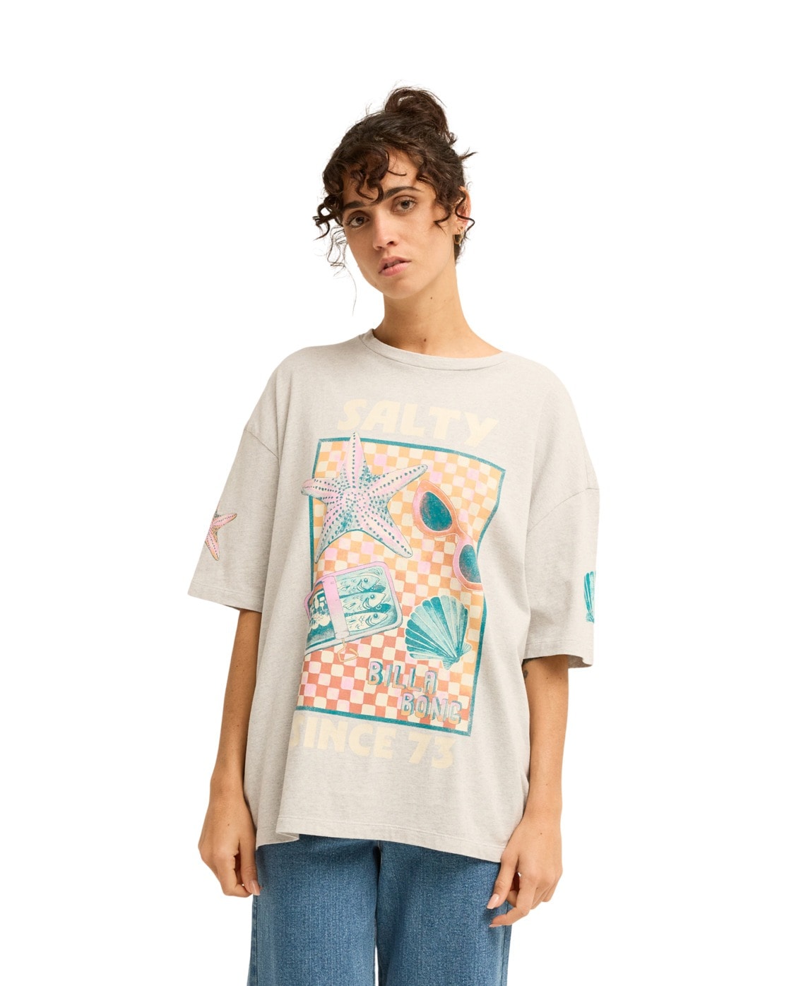 Billabong T-shirt oversize »Salty Since«