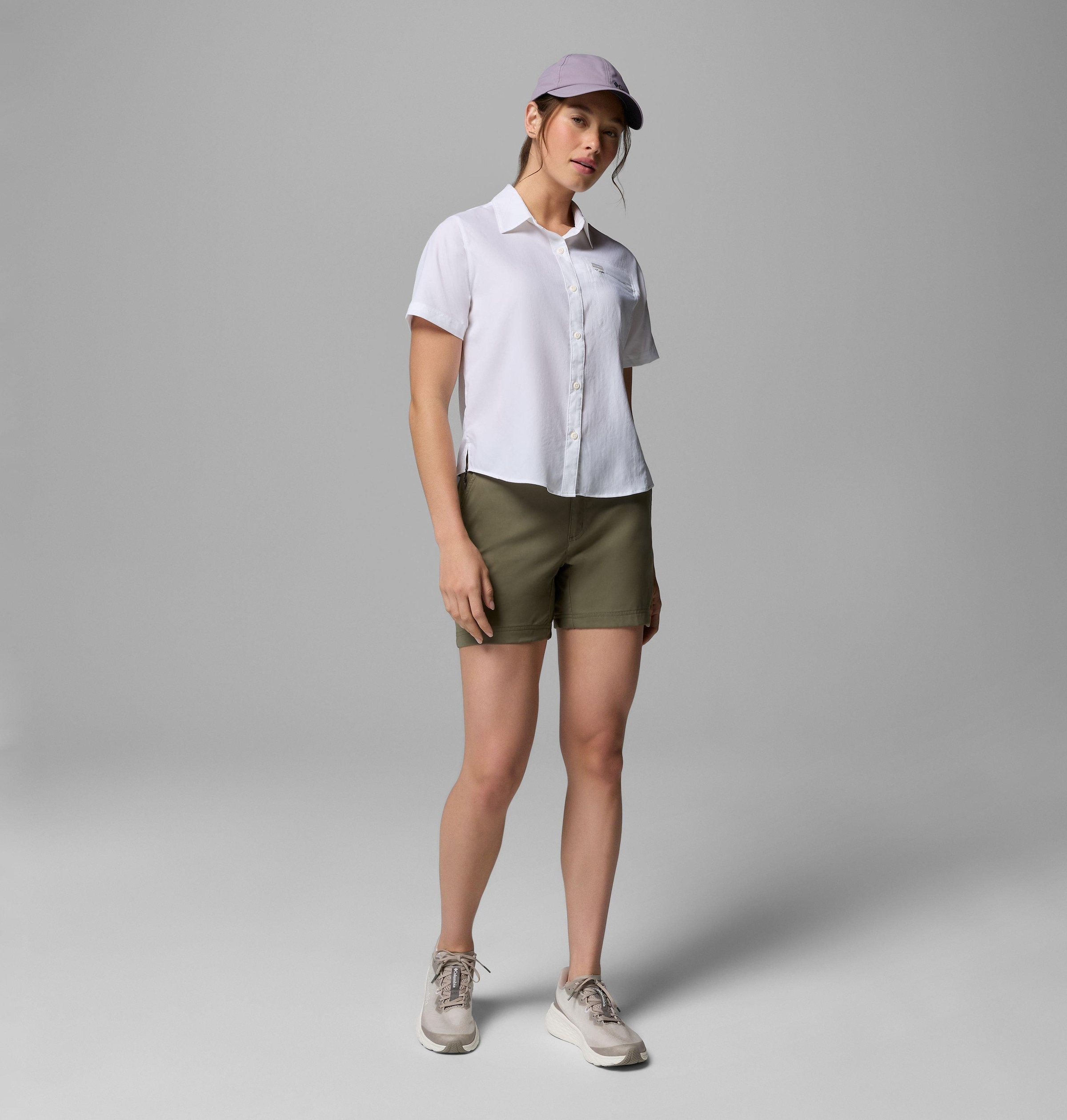 Columbia Blouse fonctionnelle adapté à la randonnée et activités sportives, style sportif