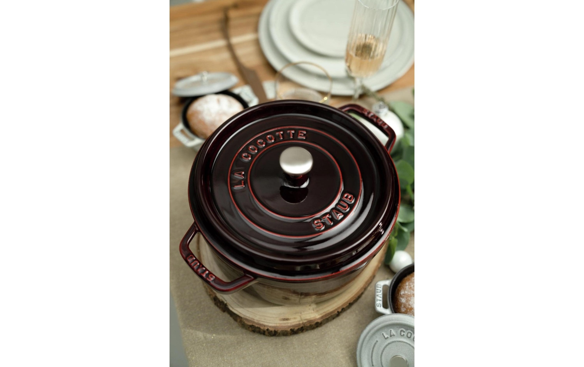 STAUB Rôtissoire »Cocotte 22 cm, 2,6 l« Fer | Fonte