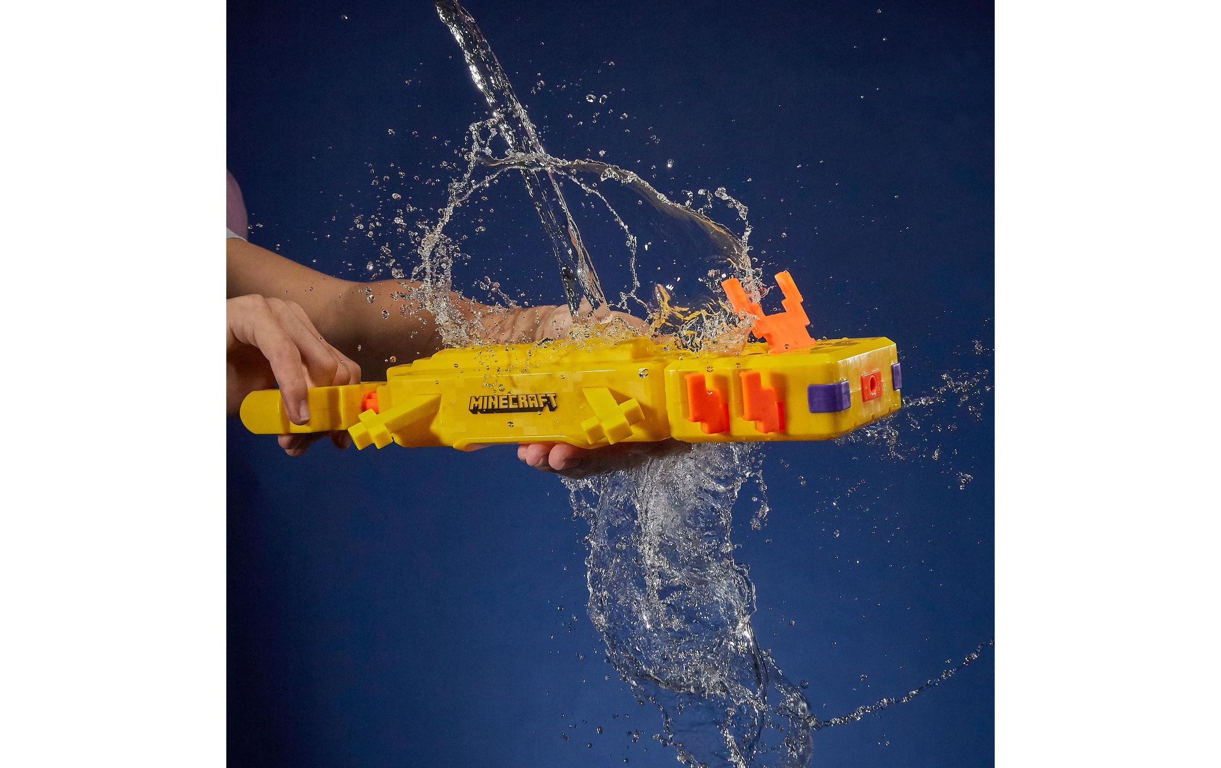 Nerf Wasserpistole »Super Soaker Minecraft Axolotl«