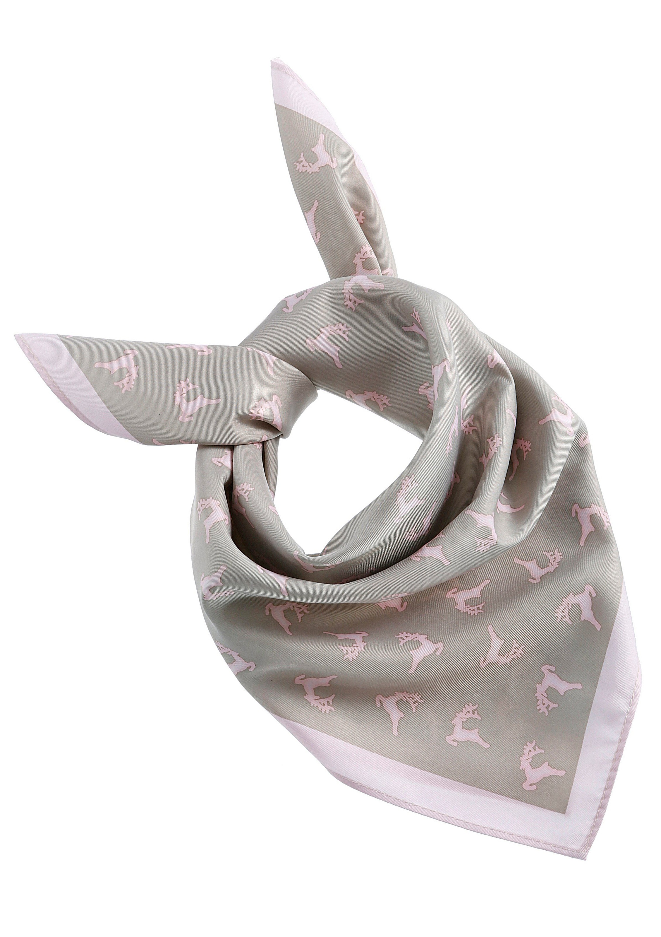 Trachtennicki Tuch bedruckt