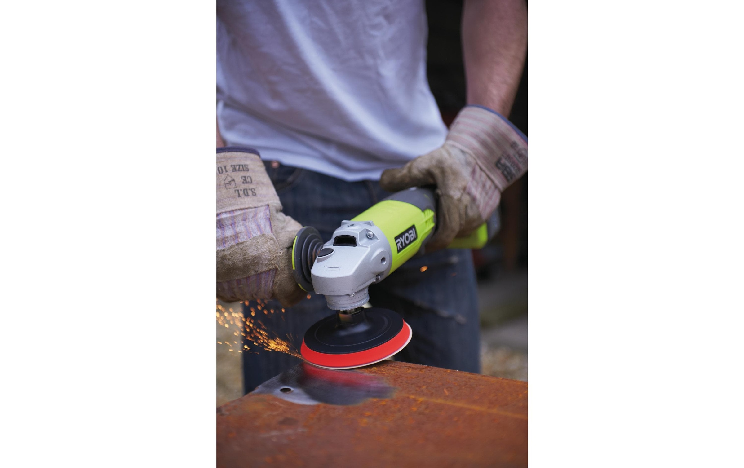 Akku-Winkelschleifer »RYOBI R180AG-0, Solo, Ø 115 mm«