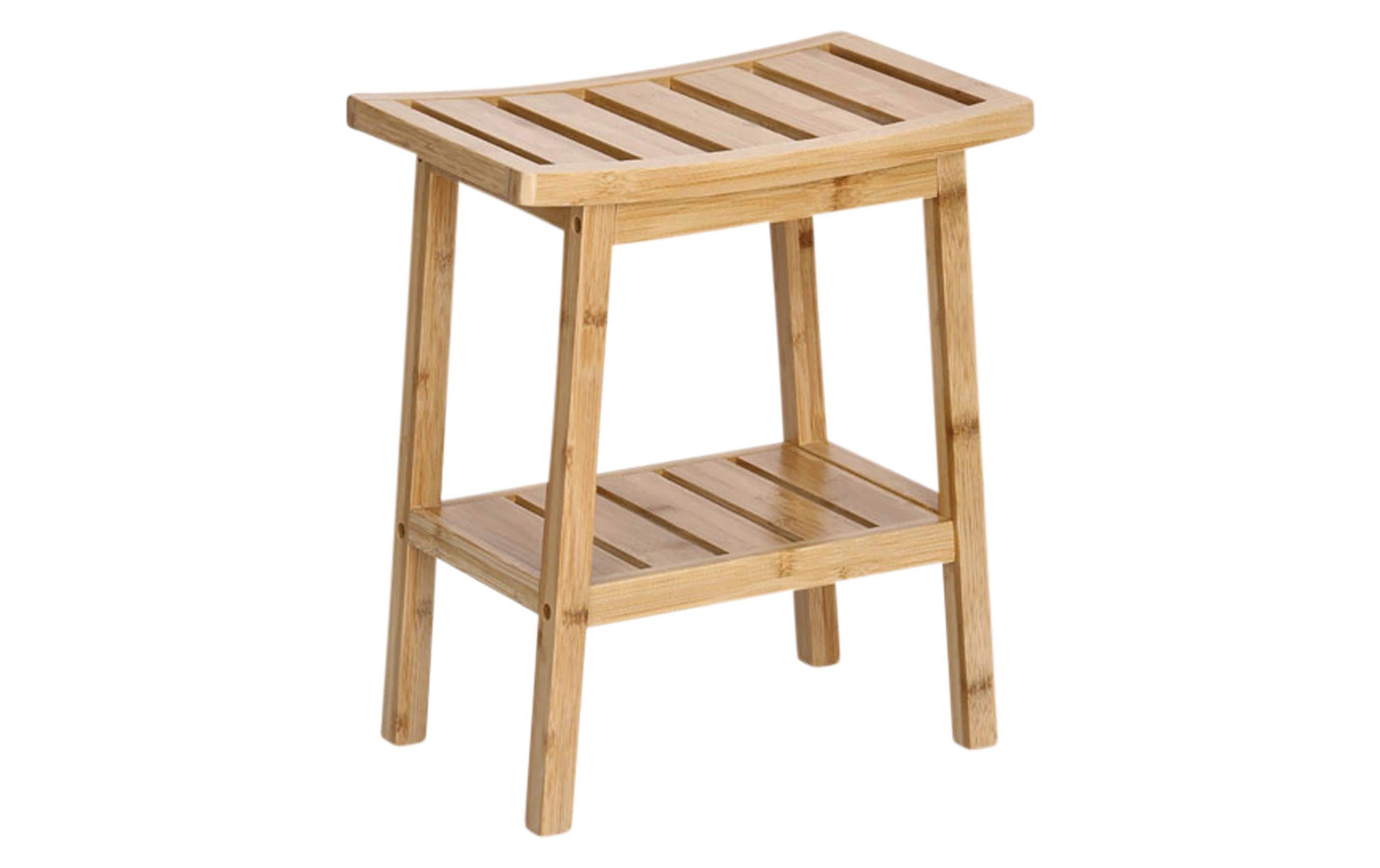 Image of Zeller Present Hocker "40 x 25 x 46 cm, Nature"