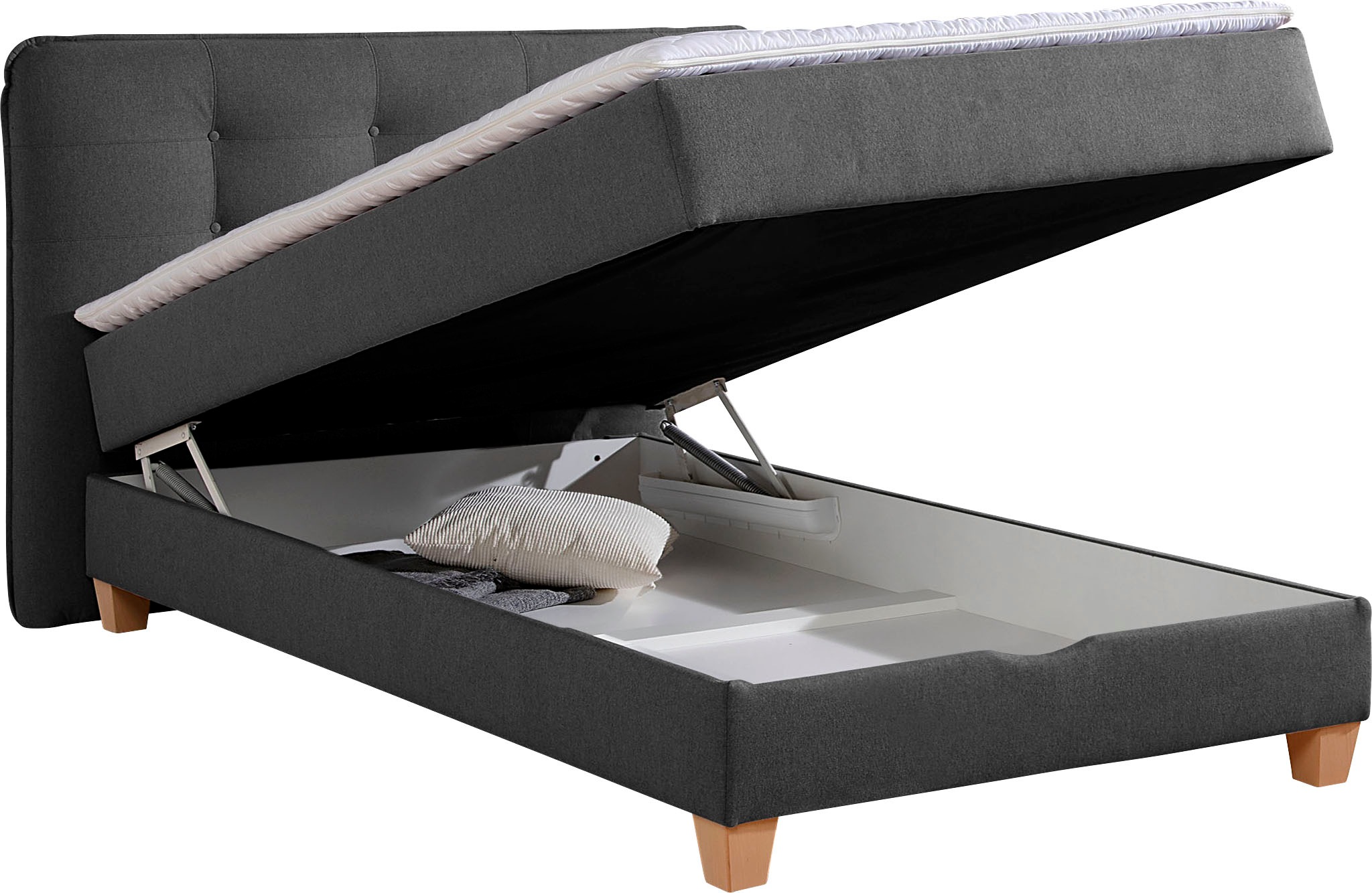 Home affaire Boxbett, inklusive Kaltschaum-Topper und Bettkasten