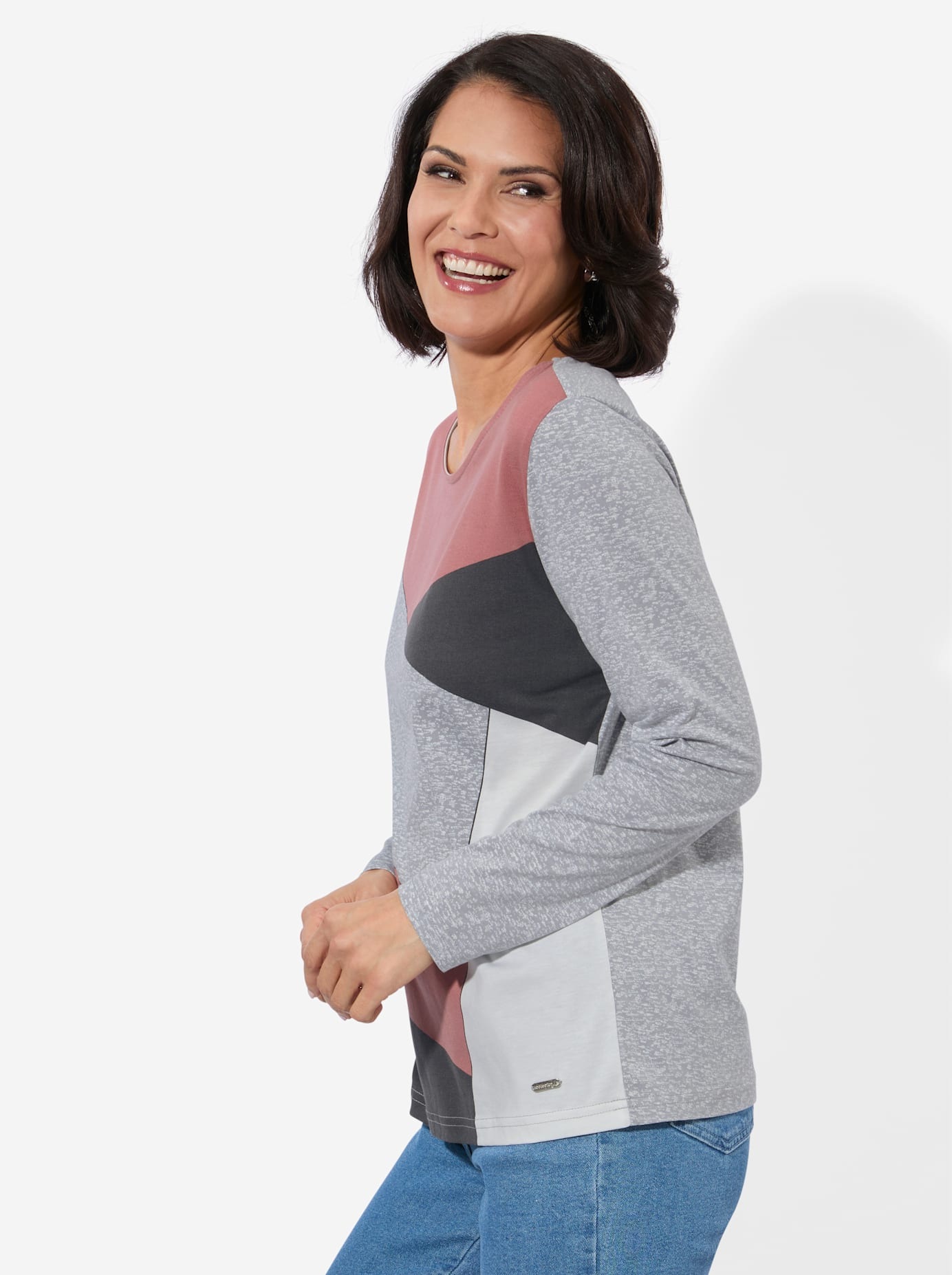 Casual Looks Print-Shirt »Druck-Shirt« 1