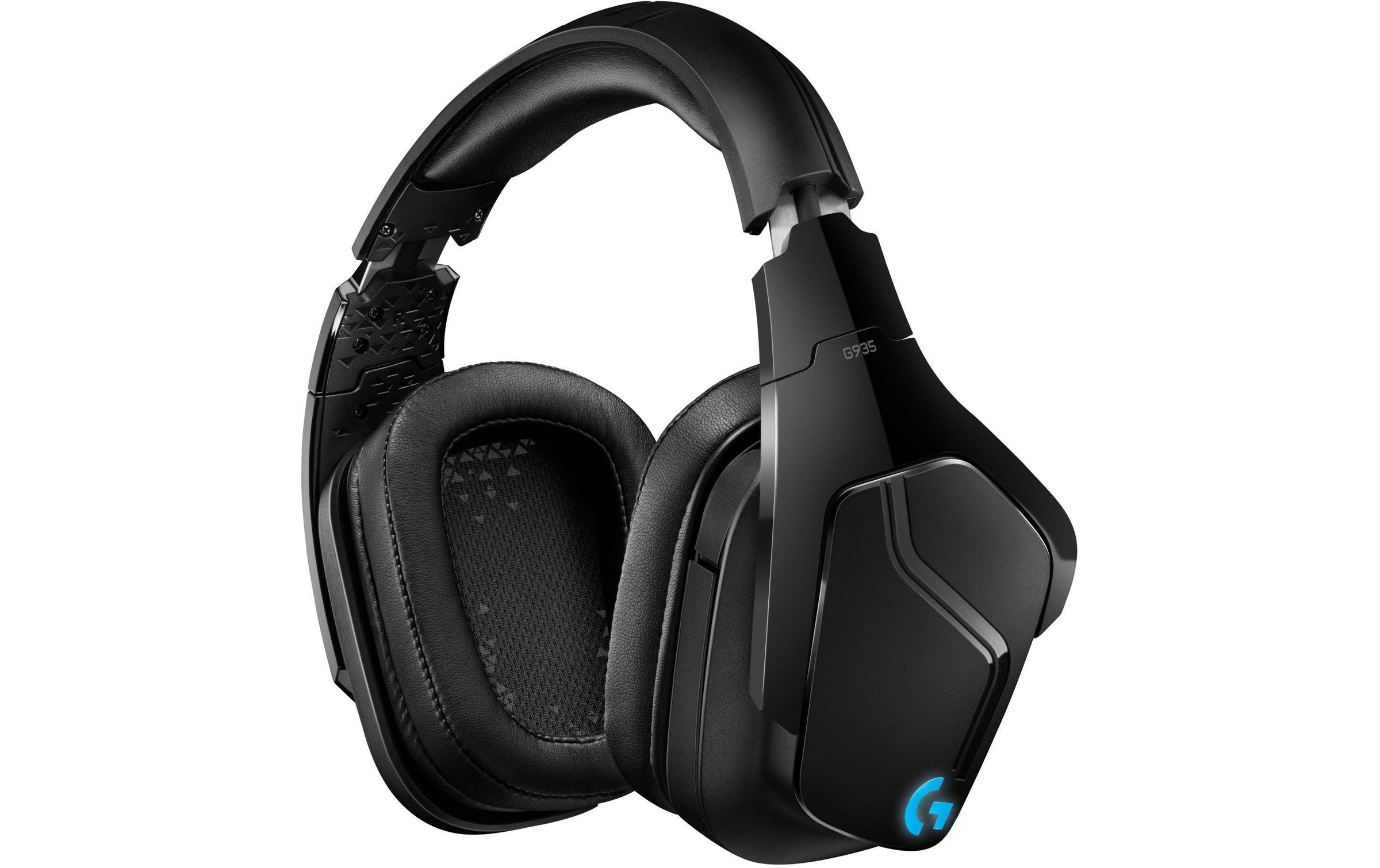 Image of Logitech Gaming-Headset "G935 7.1 Surround Wireless Schwarz" Noise-Cancelling