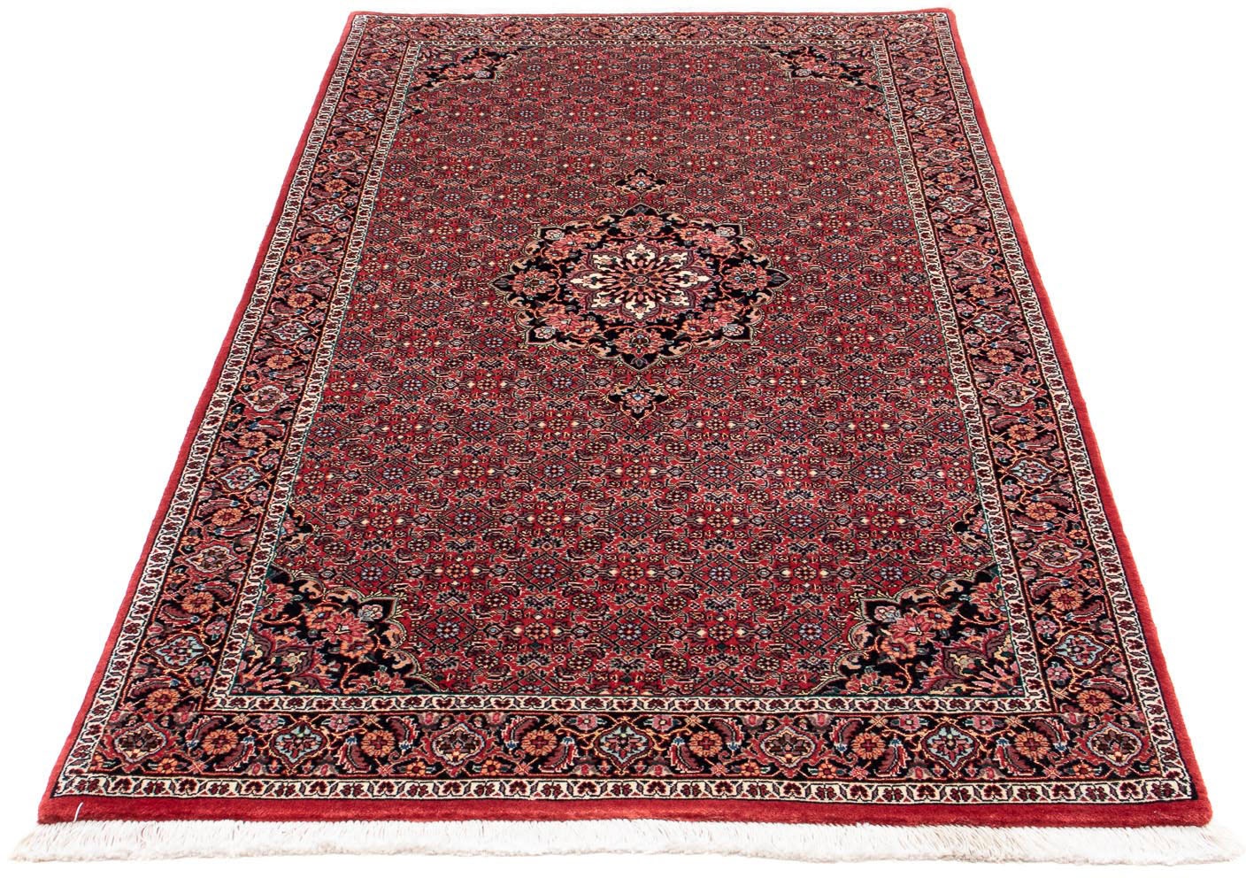 Image of morgenland Seidenteppich »Bidjar Medaillon 195 x 98 cm«, rechteckig, 1,5 mm Höhe, Unikat mit Zertifikat bei Ackermann Versand Schweiz