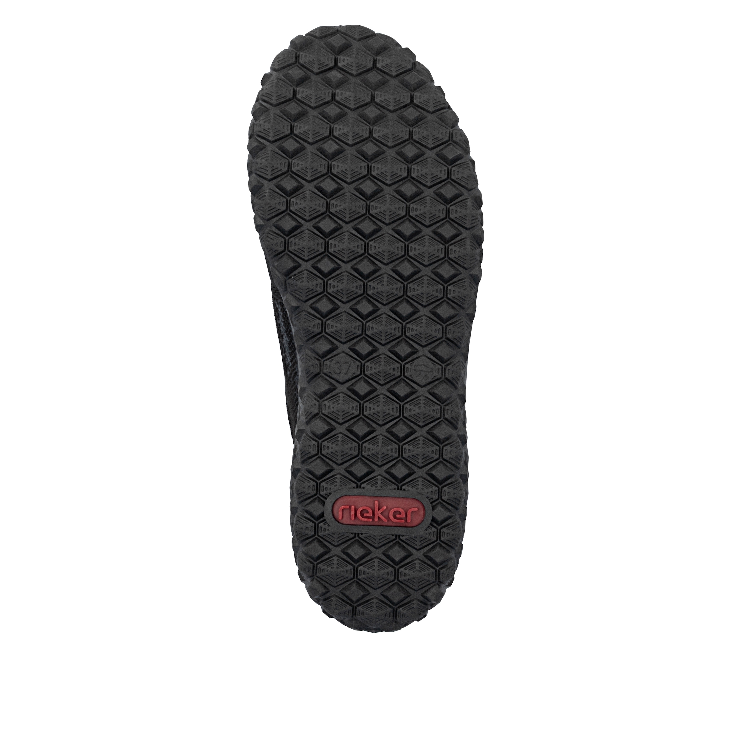 Rieker Keilsneaker  Schnürschuh, Halbschuh, Freizeitsneaker mit Reissverschluss