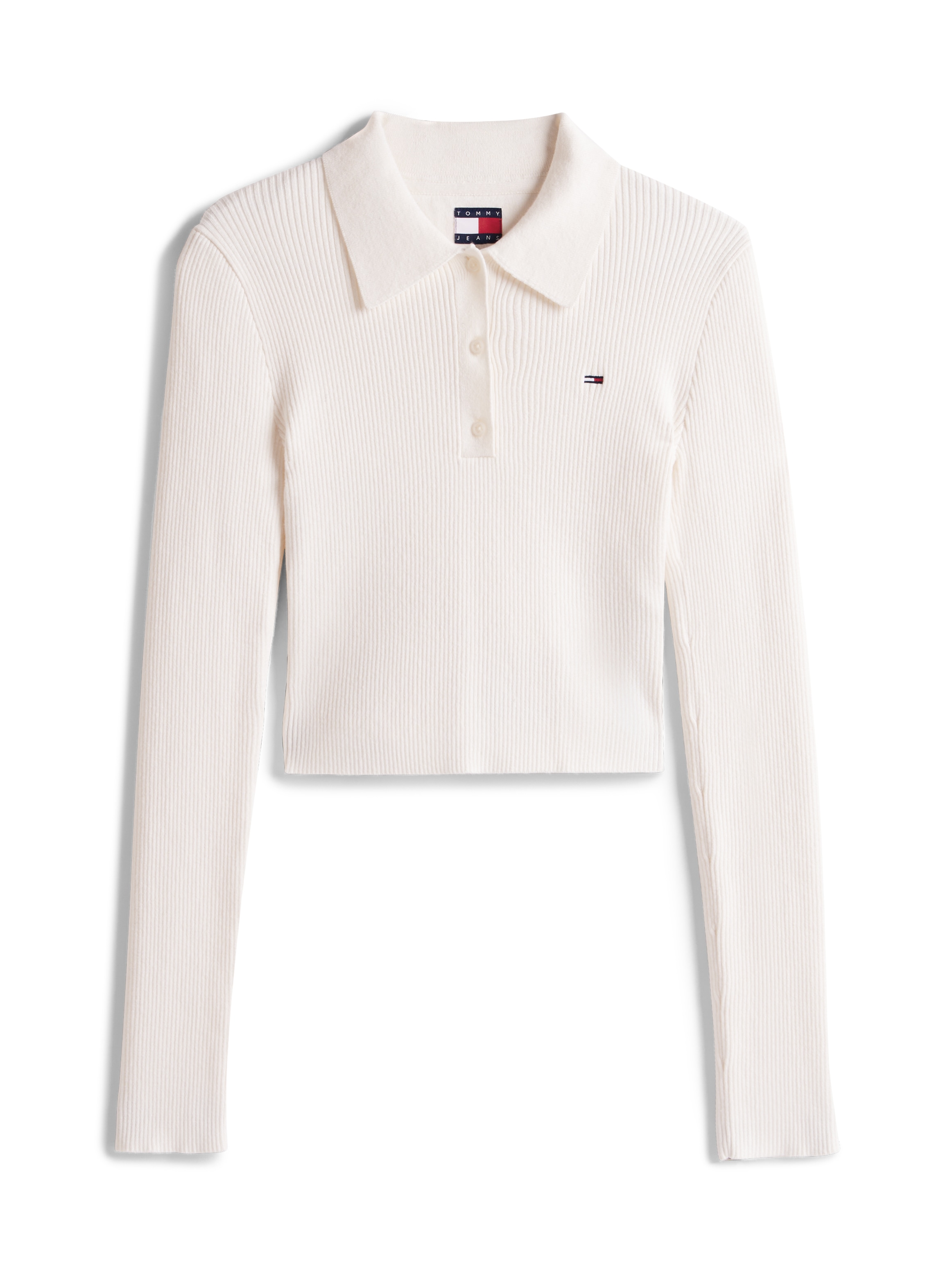 Tommy Jeans Polokragenpullover »TJW ESSENTIAL POLO LS SWEATER«