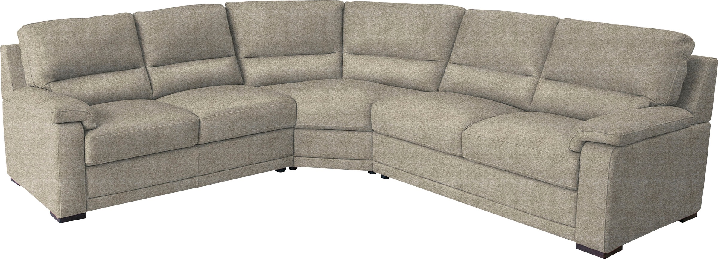 Egoitaliano Ecksofa »Doris, modernes Designerecksofa in hochwertigen Microfaserqualitäten«, edle Detailverarbeitung, wahlweise fleckenabweisend oder in Lederoptik
