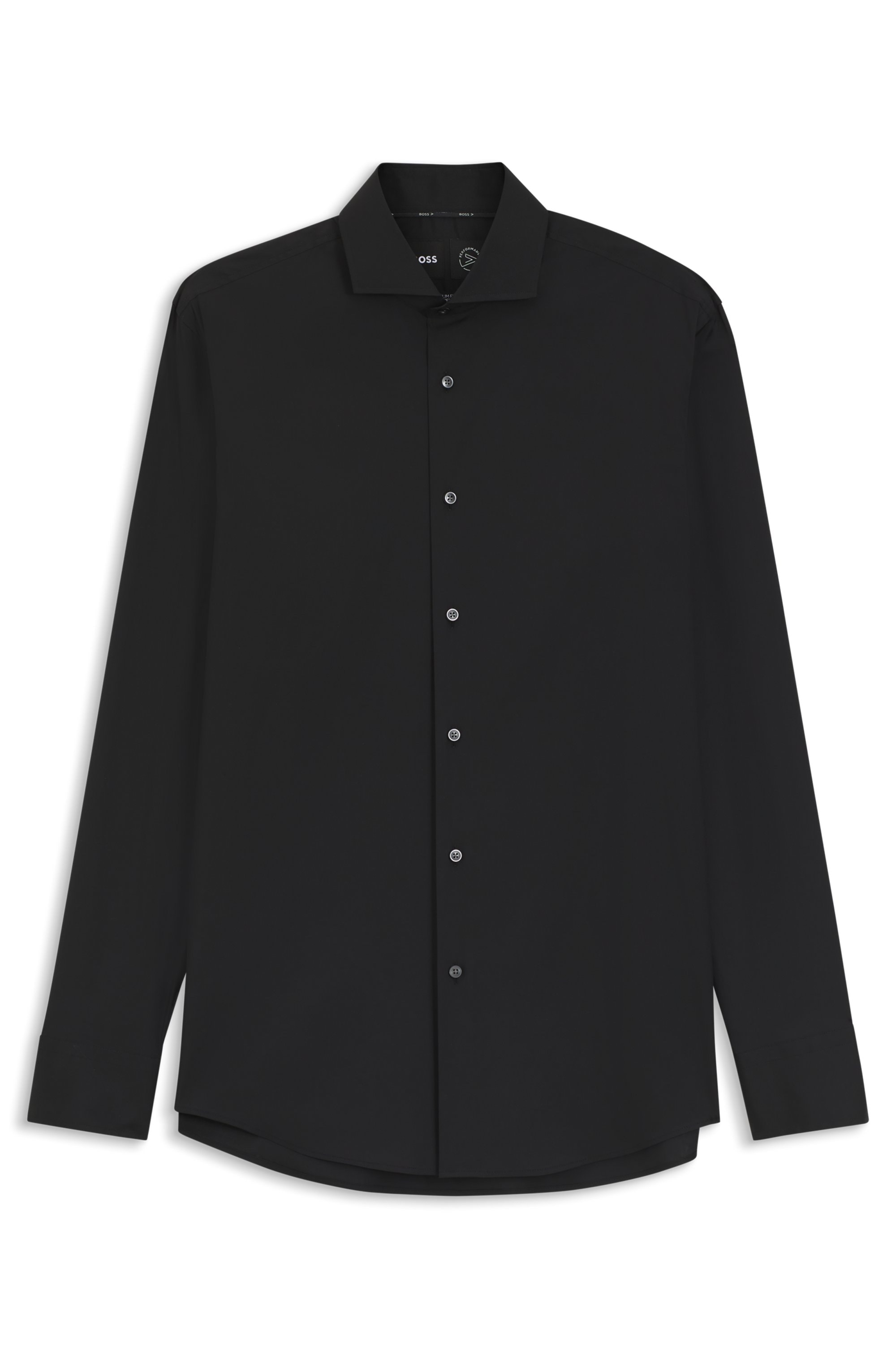 BOSS Businesshemd Slim-Fit, Stretch-Baumwollmix, bügelleicht
