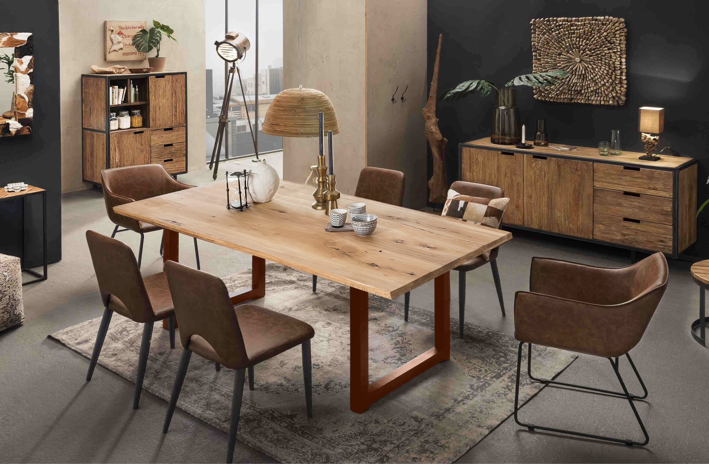 SIT Plateau de table 1 cuis tlg. avec finition huilée
