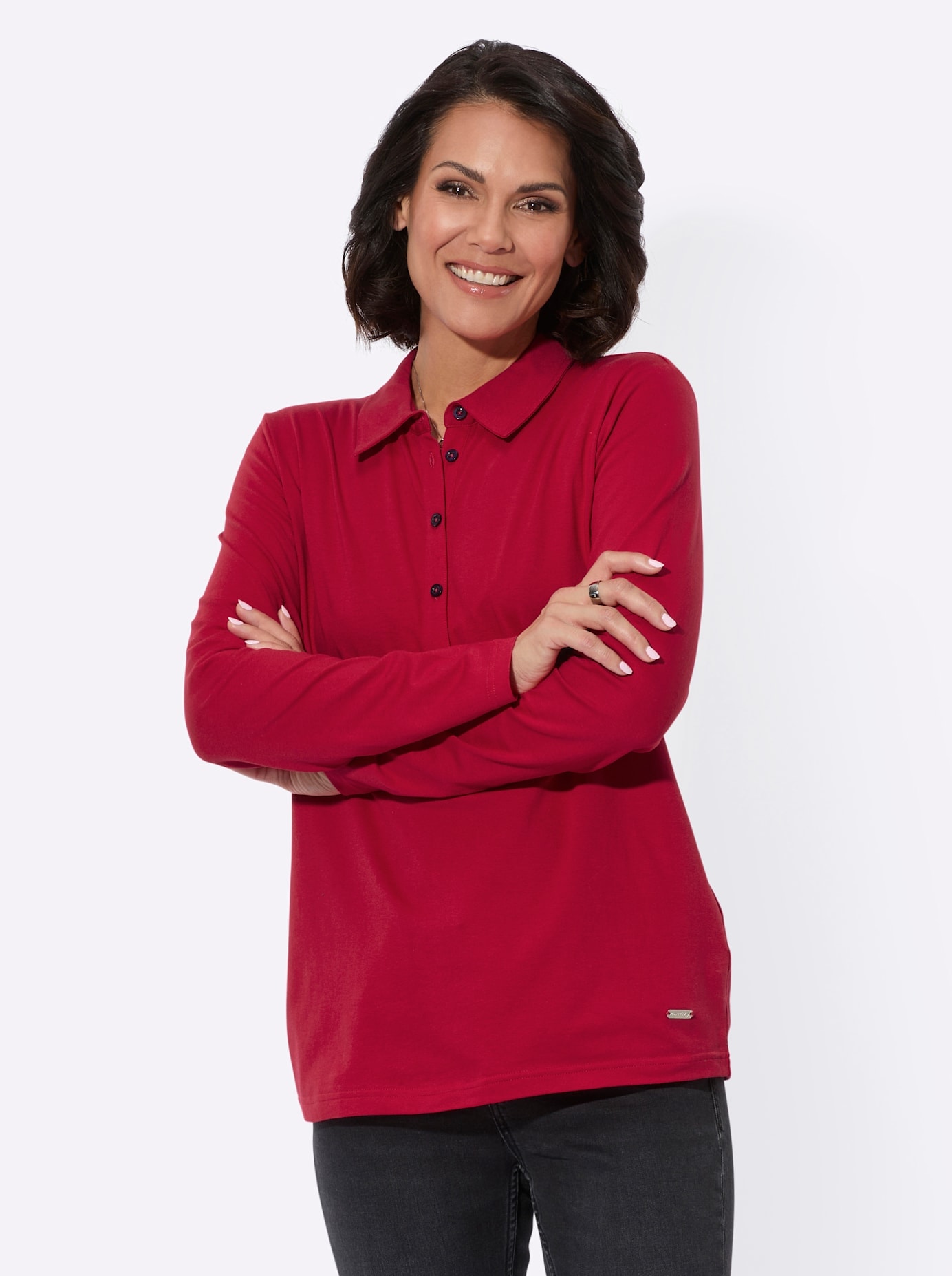 Casual Looks Langarmshirt »Shirt«, (1 tlg.)