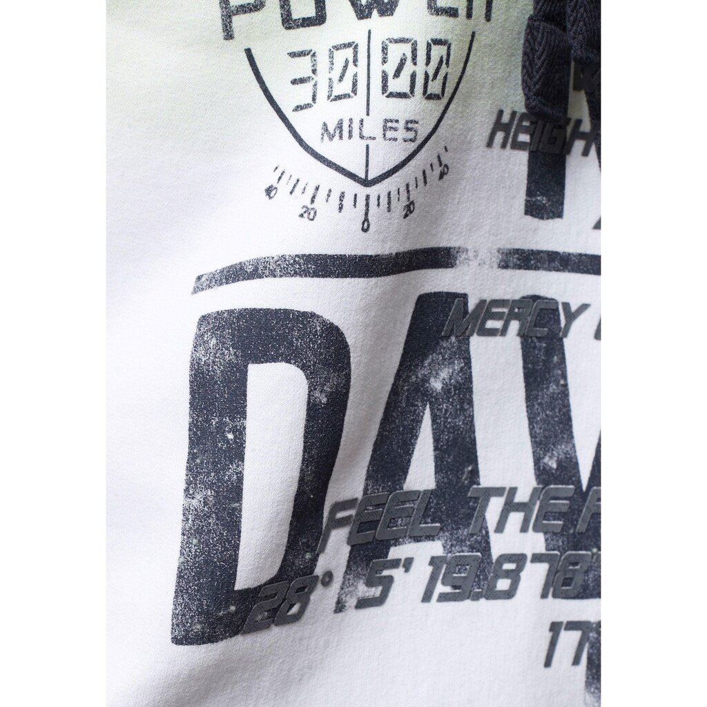 CAMP DAVID Kapuzensweatshirt, mit grossem Logodruck