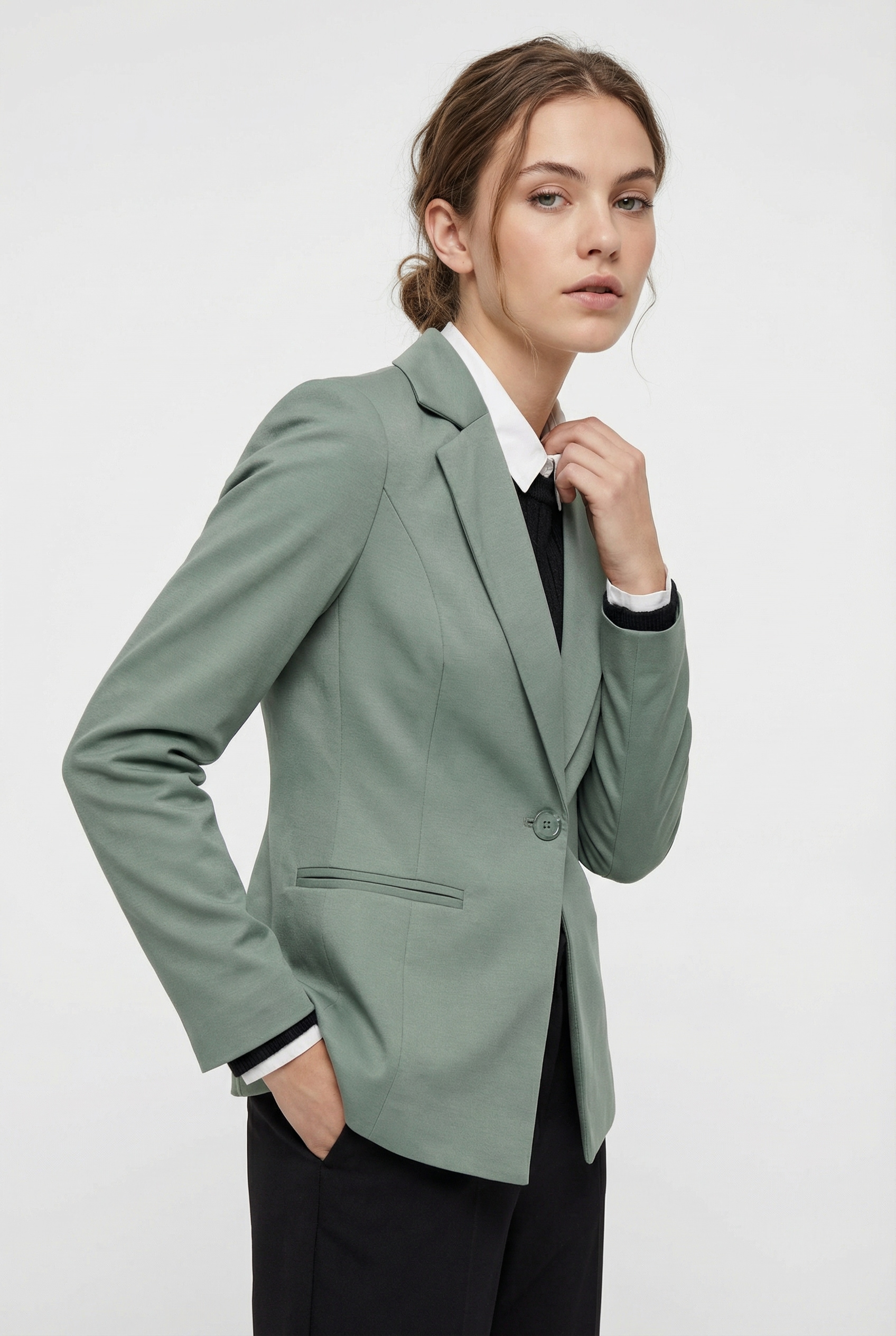 Image of ONLY Kurzblazer "ONLPEACH L/S FIT BLAZER TLR NOOS"