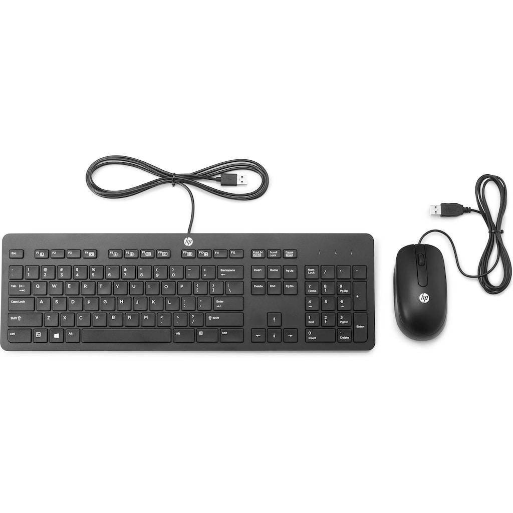 HP Tastatur »Set Slim USB Keyboard and Mouse CH-Layout«