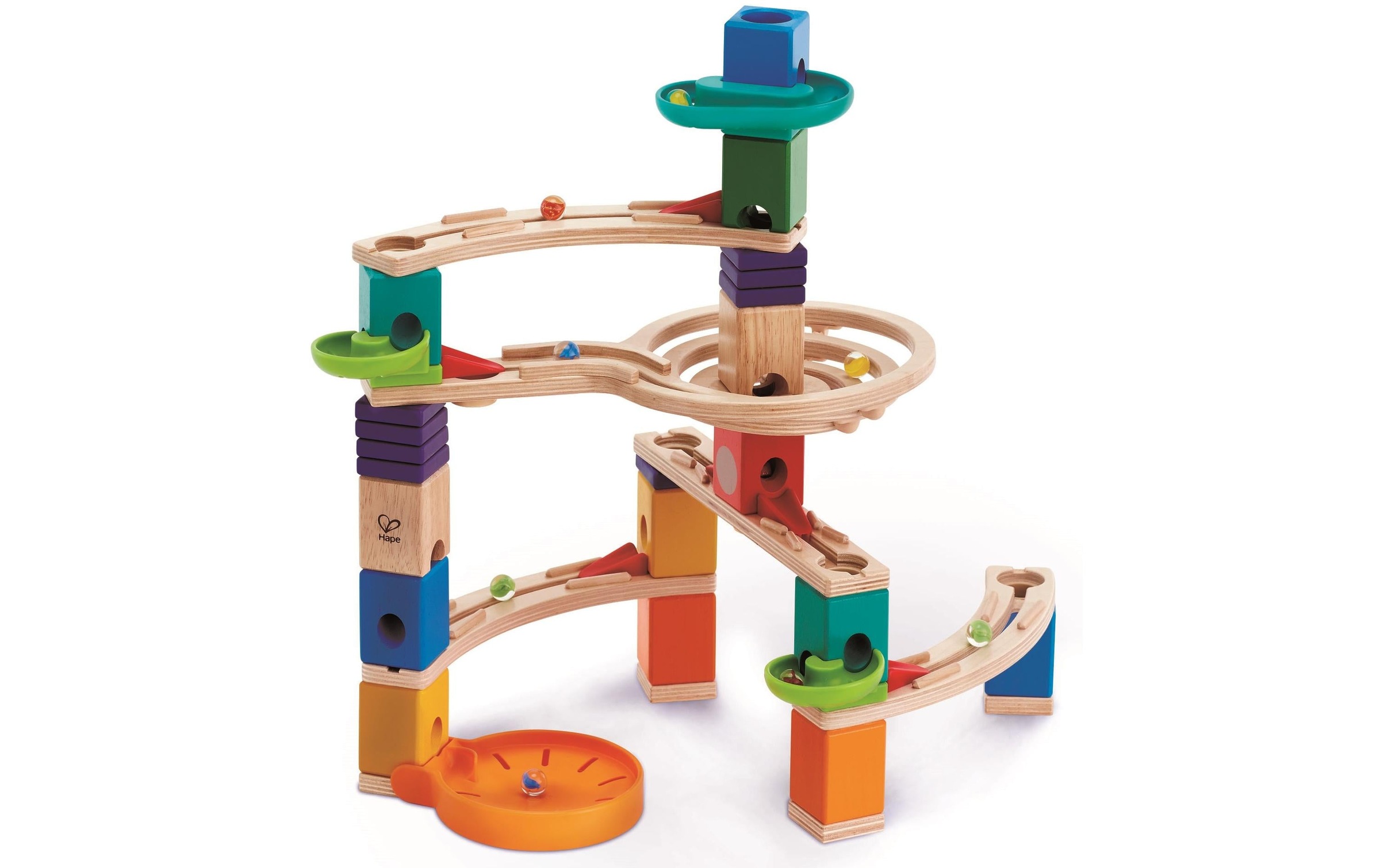 Image of Hape Kugelbahn "Quadrilla: Cliffhang"