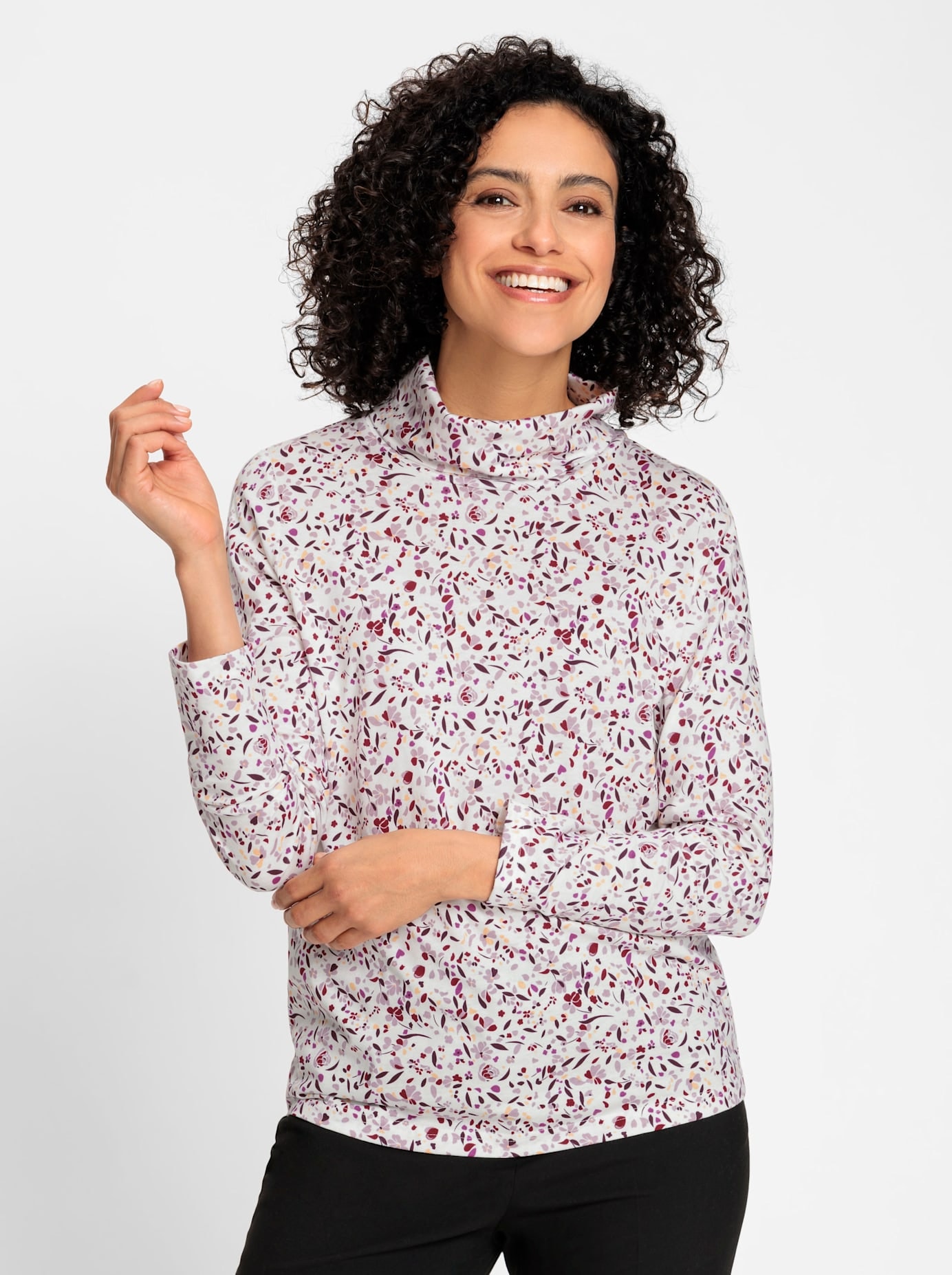 Image of Inspirationen Rollkragenshirt "Druck-Shirt" 1 Stk.