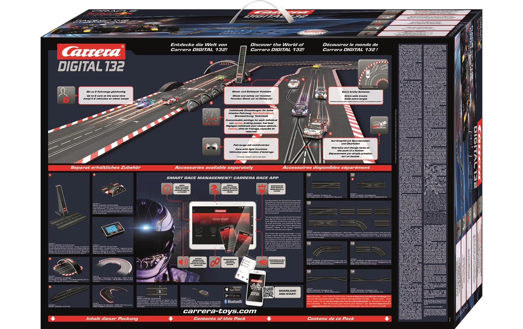 Carrera® Autorennbahn »DIG 132 F1 Race of the Champions«