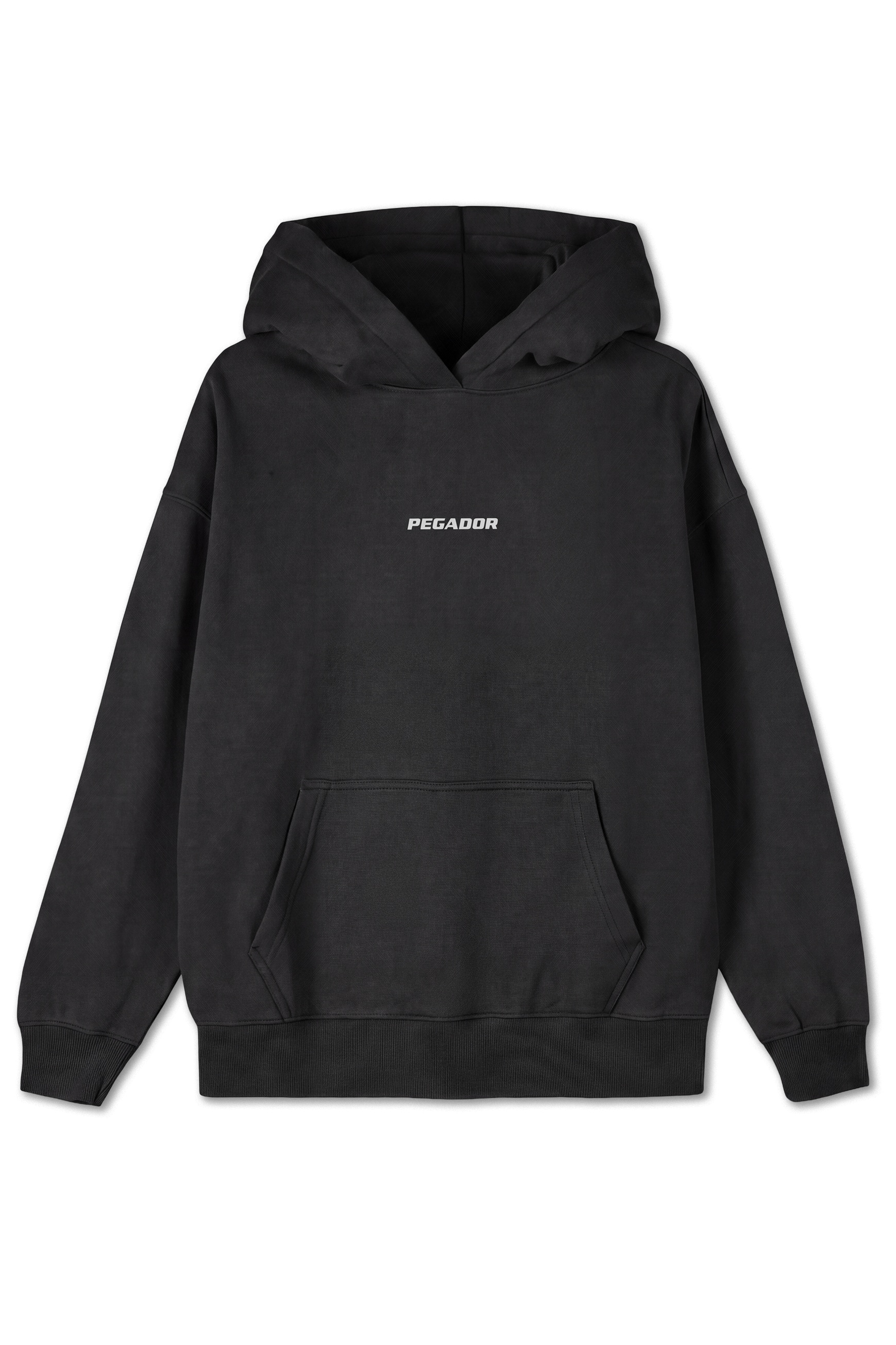 PEGADOR Sweat à capuche »CLARITA LOGO OVERSIZED HOODIE«, mélange de coton, oversize
