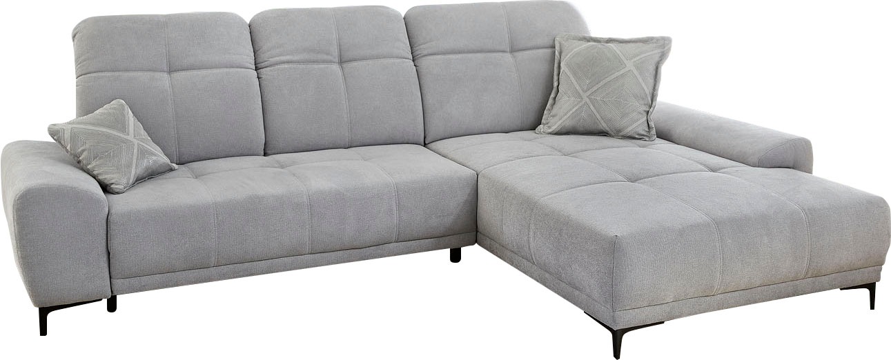 Image of Places of Style Ecksofa, inklusive elektromotorischer Sitztiefenverstellung bei Ackermann Versand Schweiz