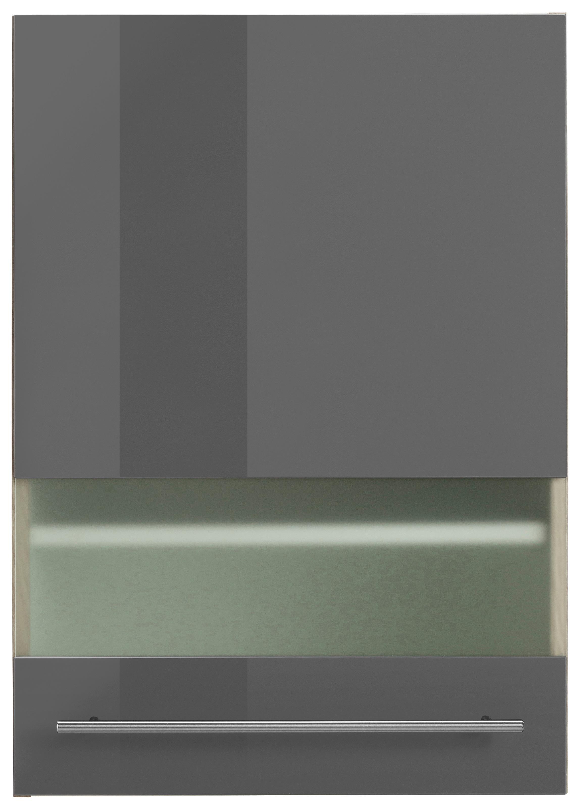 OPTIFIT Glashängeschrank »Bern«, Breite 50 cm, Front mit Milchglas-Einsatz, mit Metallgriff