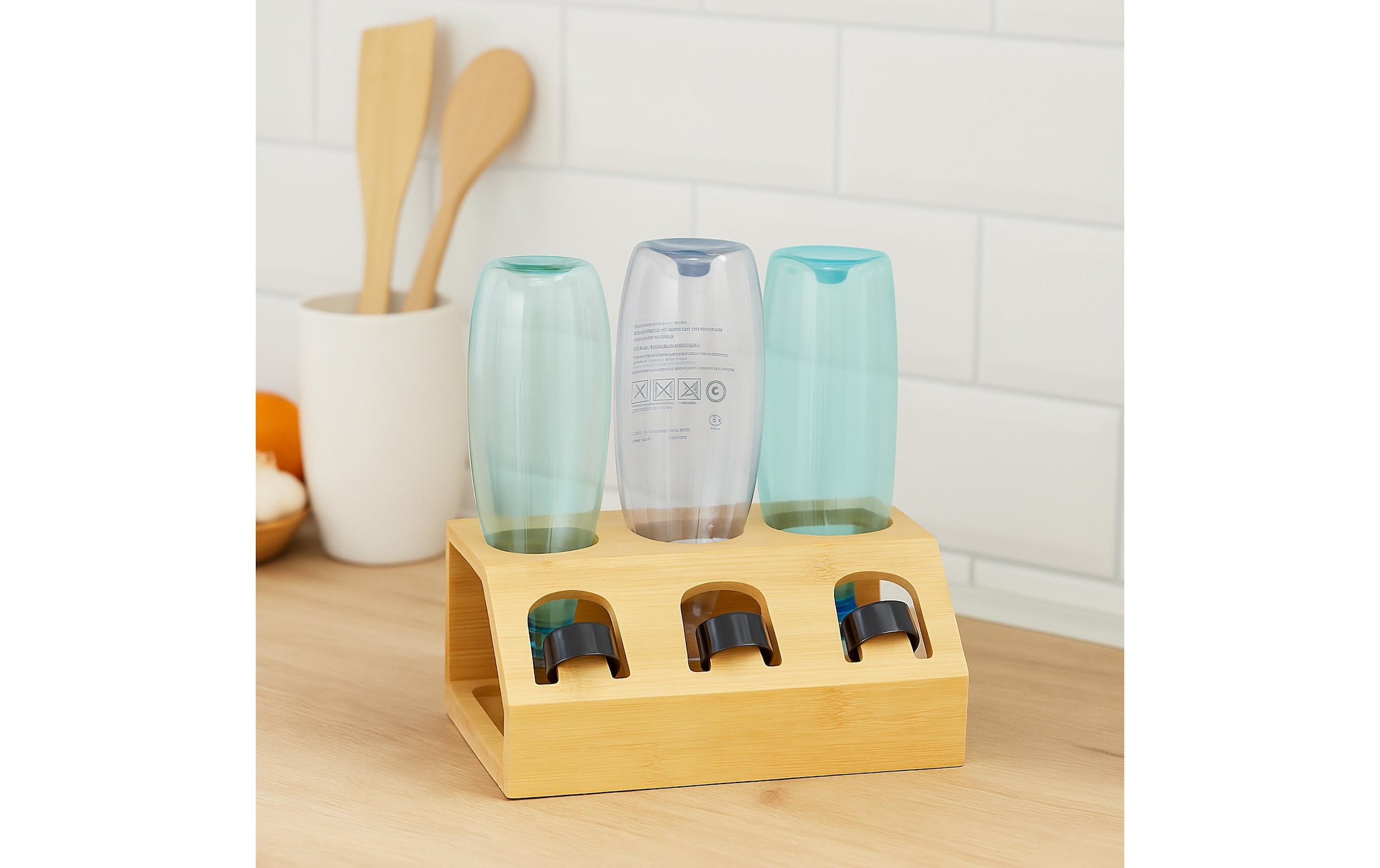 relaxdays Porte-bouteilles »für 3 Flaschen«