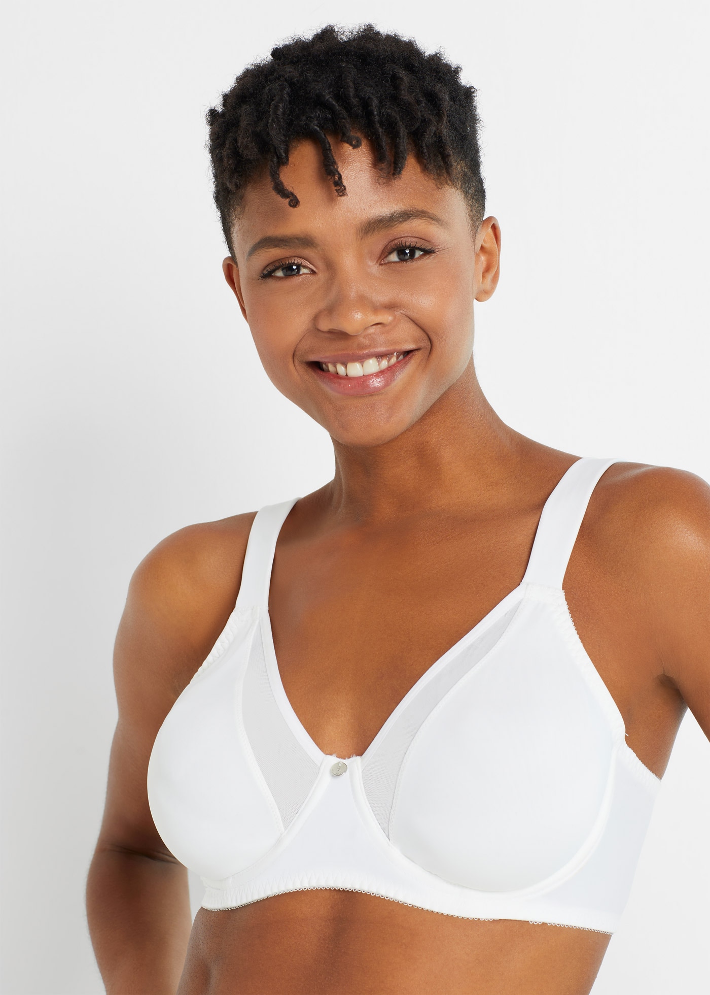 bonprix Soutien-gorge minimisant 1 nahtloser BH im zarten Meshlook