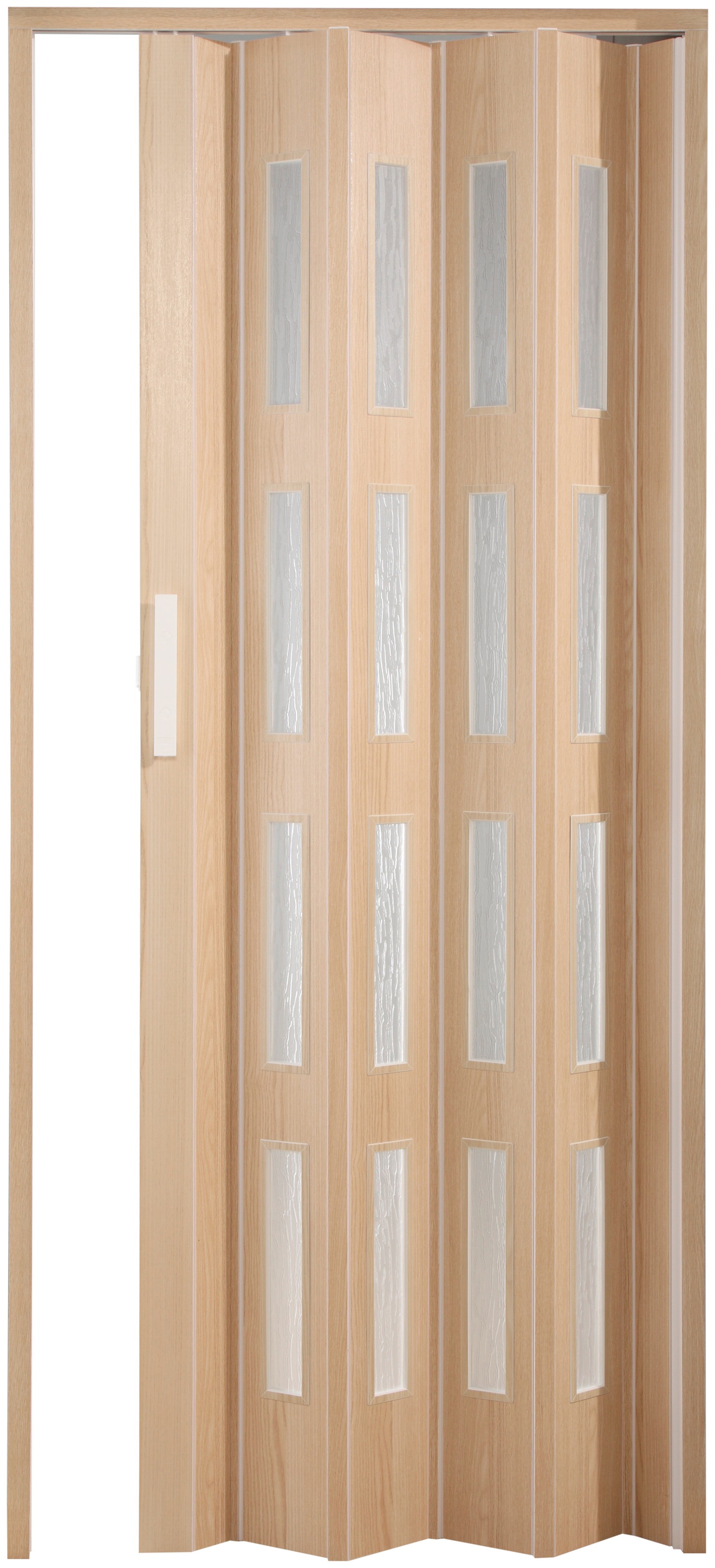 Image of Forte Falttür »Luciana«, esche holz, mit 4 Fenstern in Riffelstruktur bei Ackermann Versand Schweiz