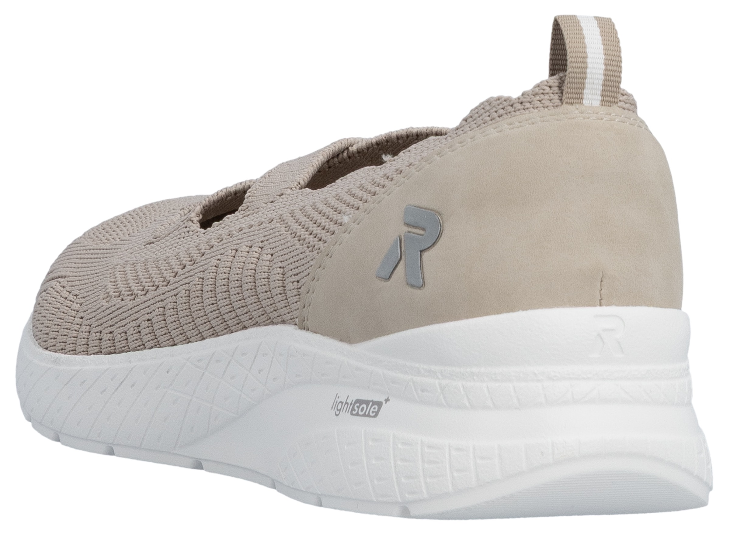 Rieker Ballerines à lanières  Chaussure à enfiler, slipper en fabrication vegan