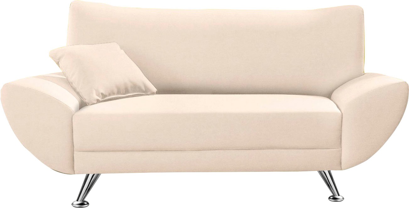 Home affaire 2-Sitzer »Saltare, elegant & komfortabel, toller Designfuss, Breite 174cm, bequem« bequeme Armlehnen