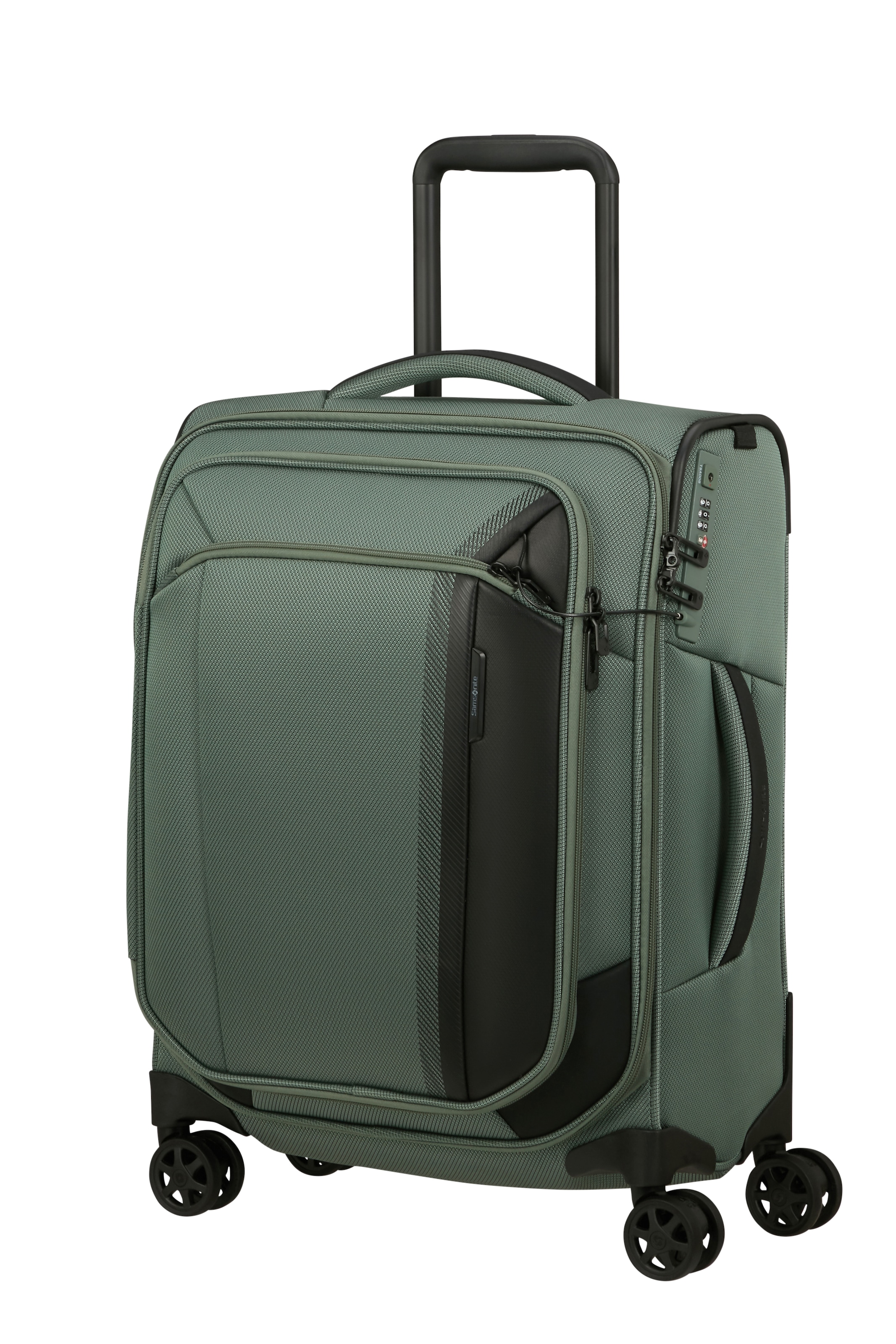 Samsonite Trolley à bagages souples »RESPARK, verschiedene Grössen und Farben« 43 litre 4 Rollen avec plusieurs poignées, intérieur en polyester