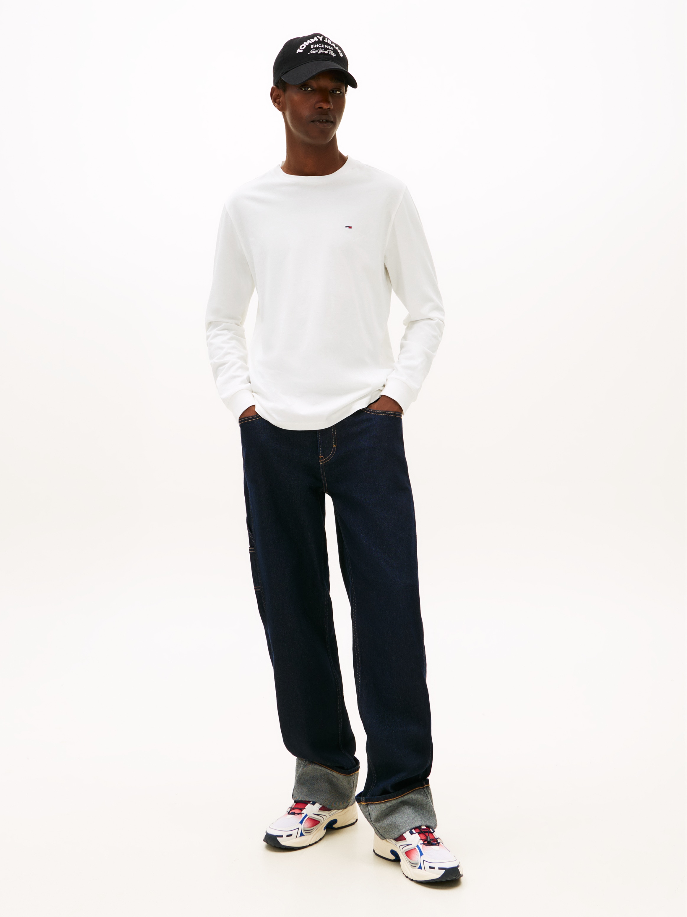 Tommy Jeans Longsleeve »TJM SLIM 2PACK L/S EXT« 2 Stk.