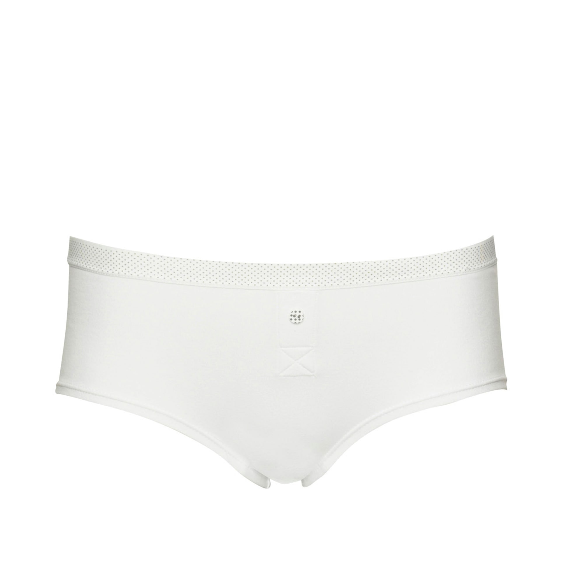 Boobs & Bloomers Boxers »Anny« 2er Pack,  Knopf als Deko, eng, elastisch, bequem, weich, mit Bund, Baumwollmix