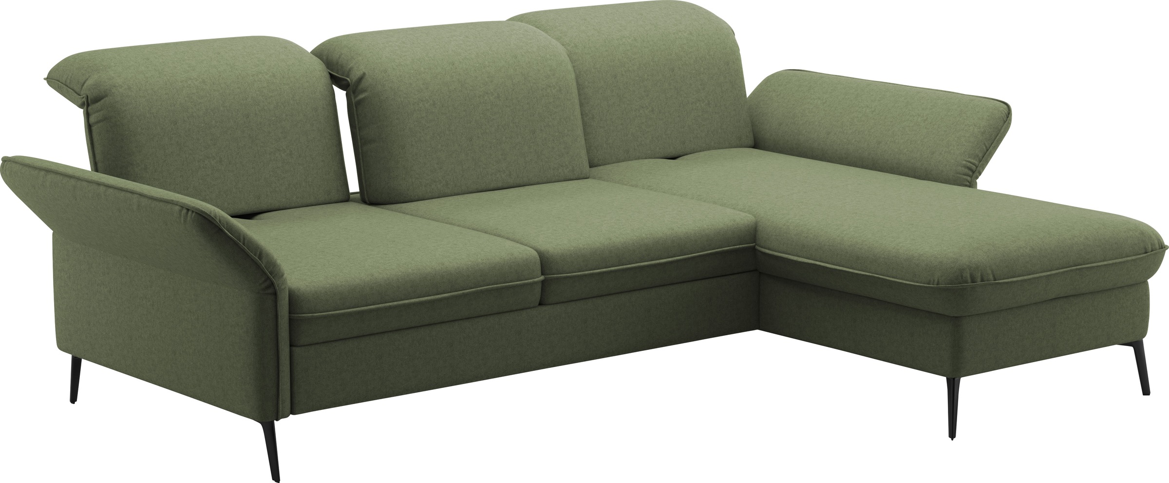 sit&more Ecksofa »Emely, inkl. Sitztiefenverstellung« wahlweise mit Bettfunktion,Bettkasten,Kopf- & Armteilverstellung